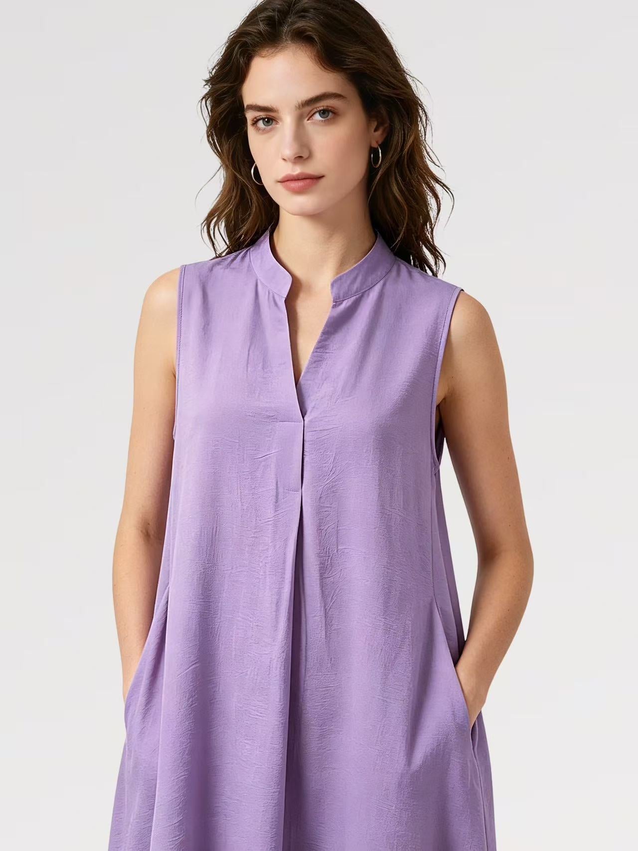 Abito Maxi Dress Fluido - Made in Italy