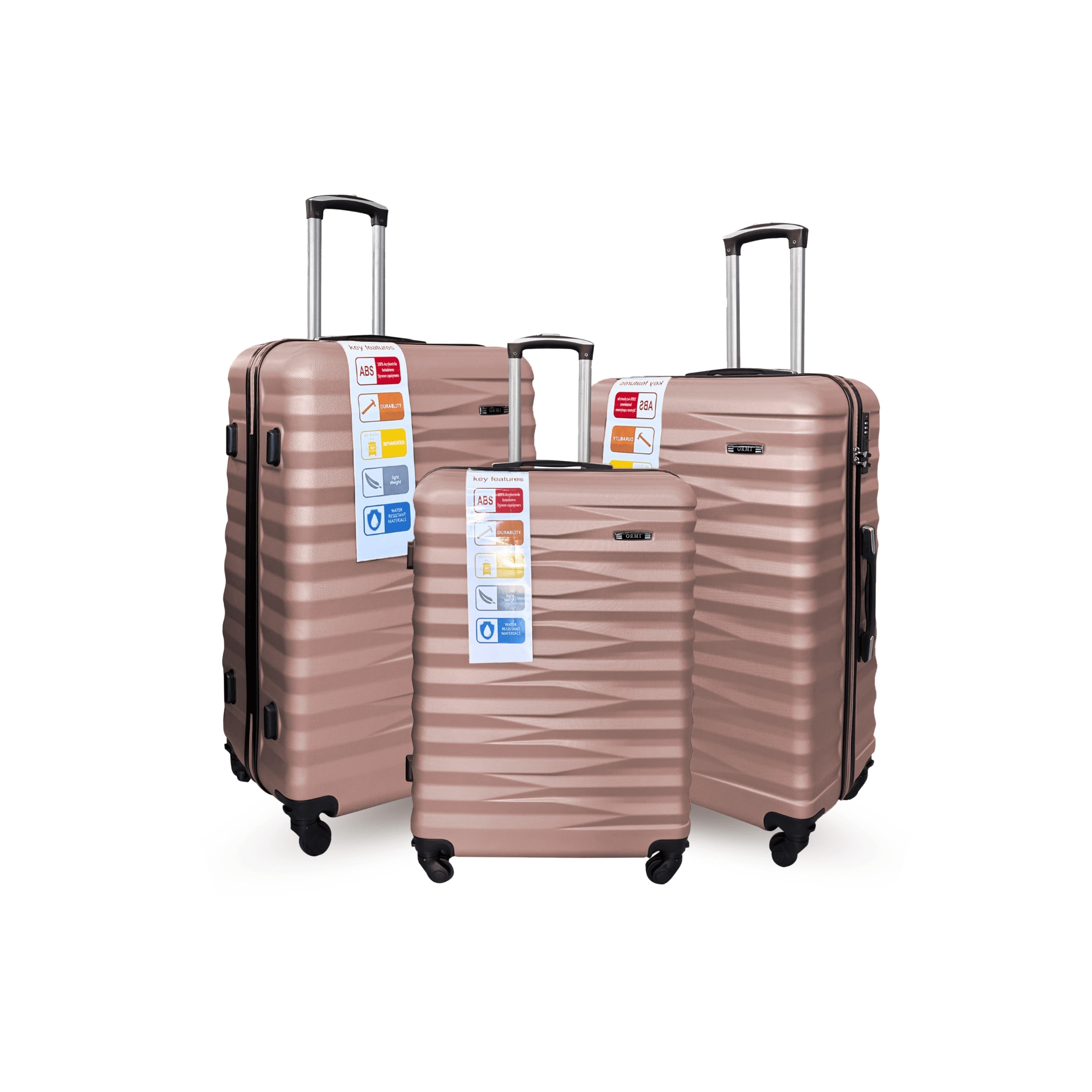 Set 3 Valigie ORMI WaveStyle (3 Pezzi) – S/M/L