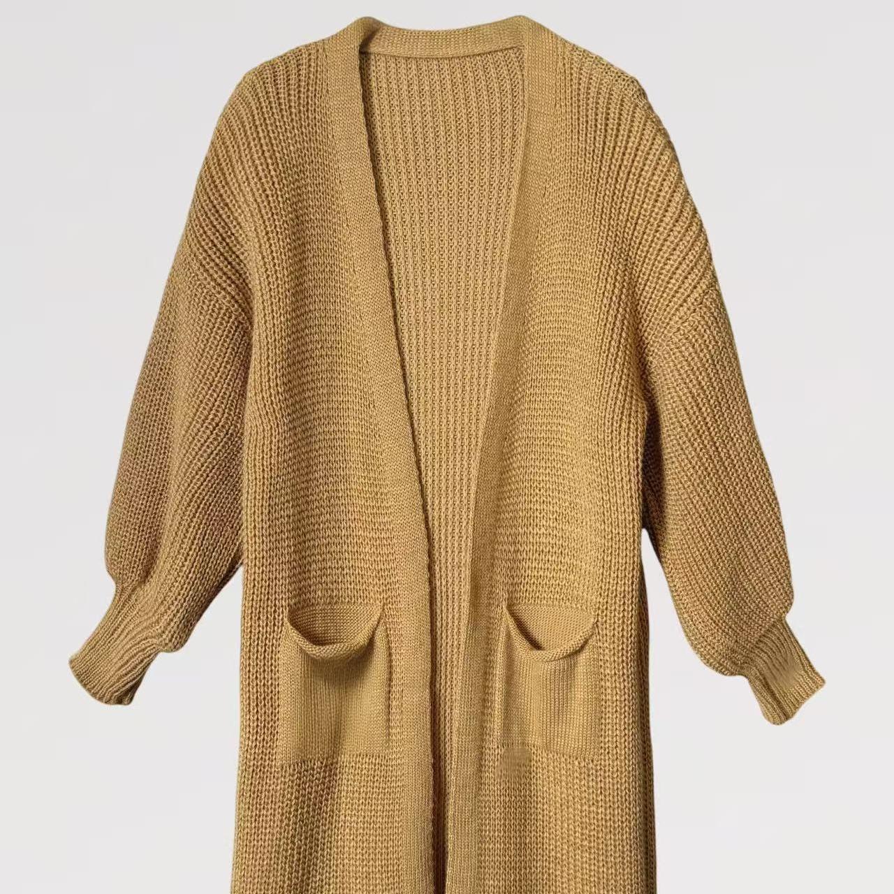 Maxi Cardigan Comfort Soft Style  – Made in Italy