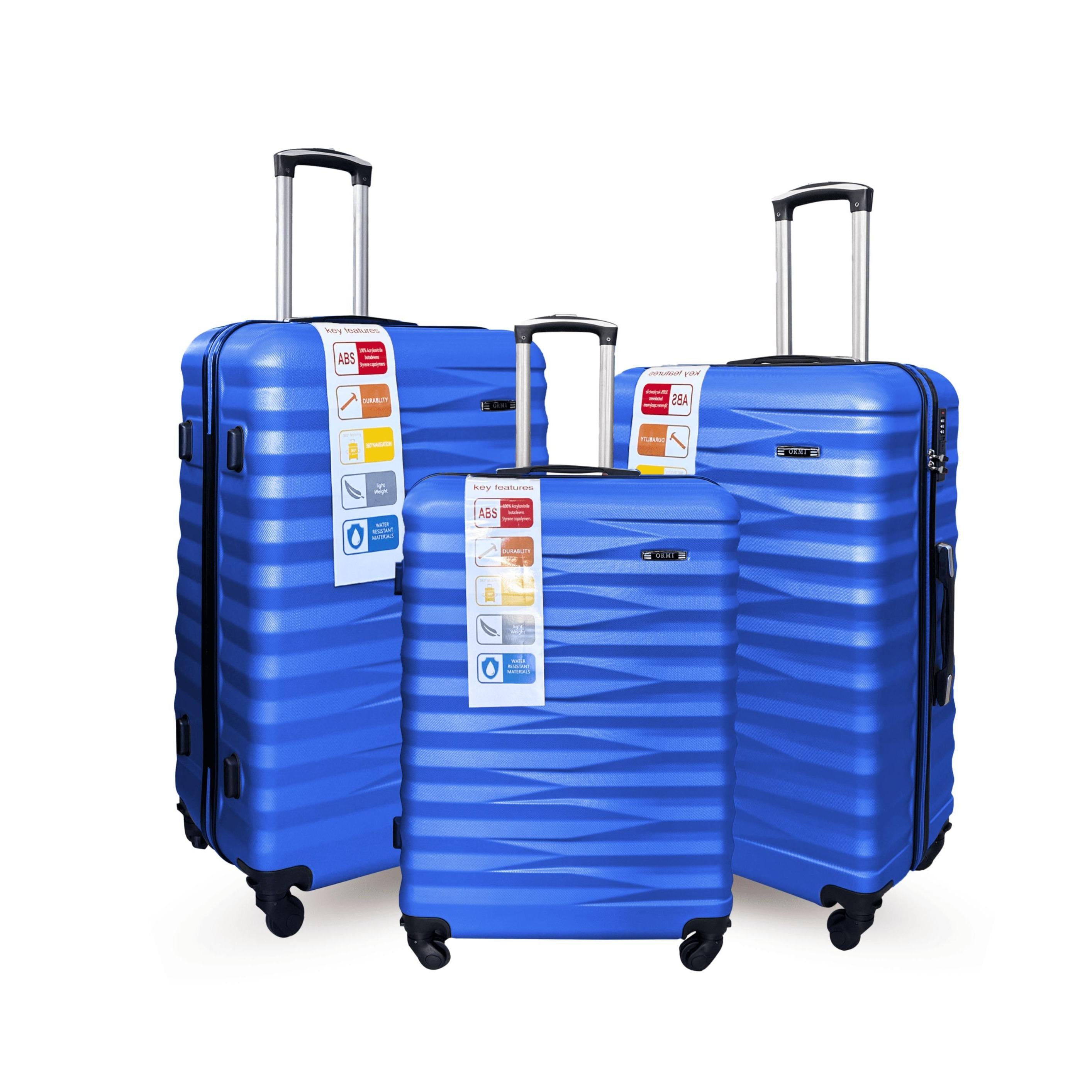 Set 3 Valigie ORMI WaveStyle (3 Pezzi) – S/M/L