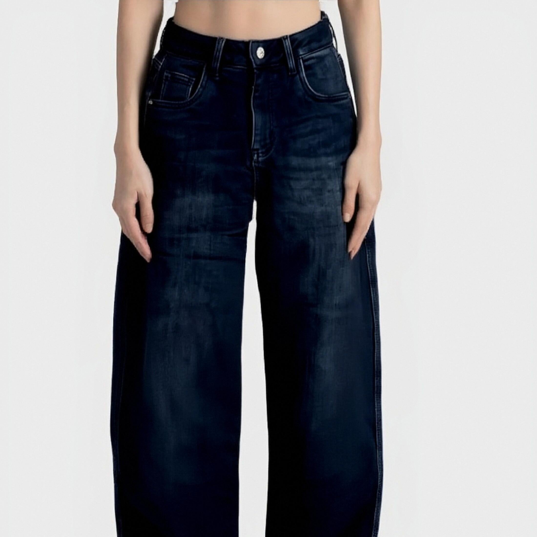 Jeans Neri Baloon Balloon Fit “Midnight Volume” Invernale