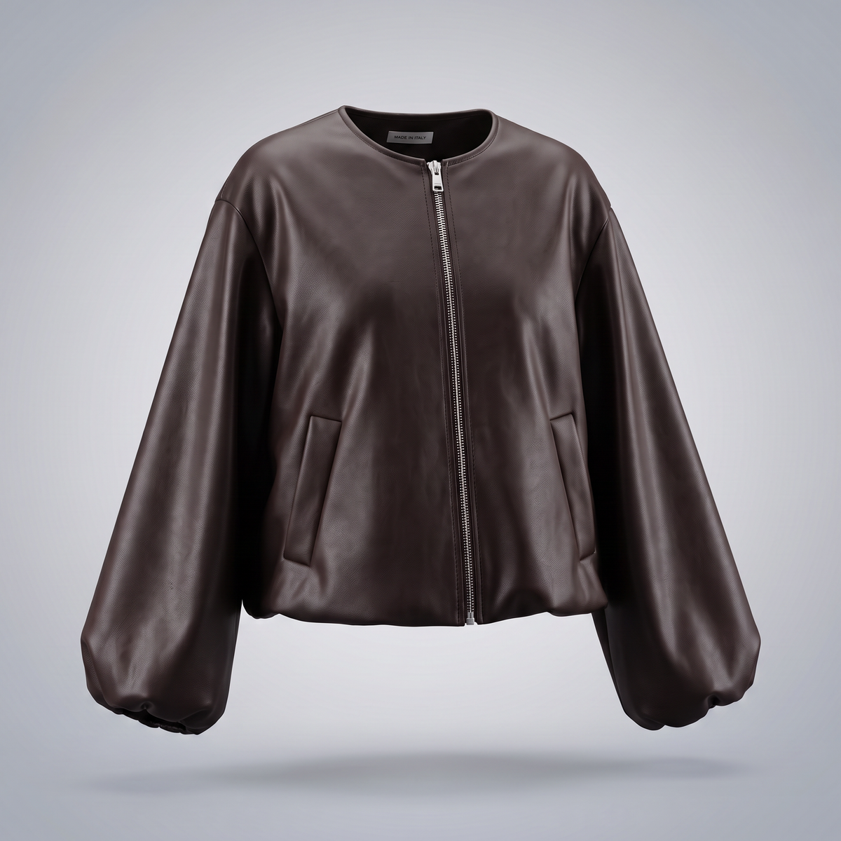 【Lady First】Giacca ecopelle Greta – Made in Italy