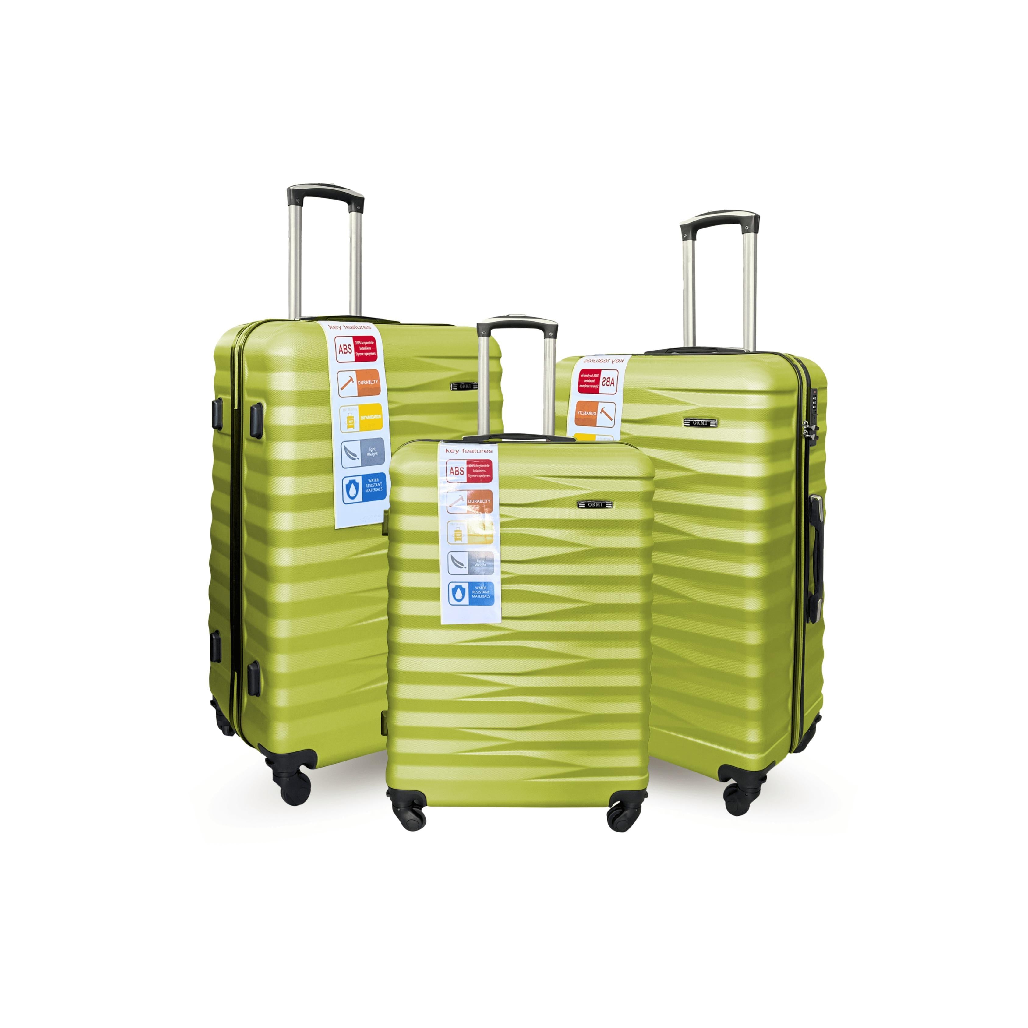 Set 3 Valigie ORMI WaveStyle (3 Pezzi) – S/M/L