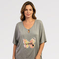 【Lady First】Maglie viscosa donna taglia unica solo 7,99€