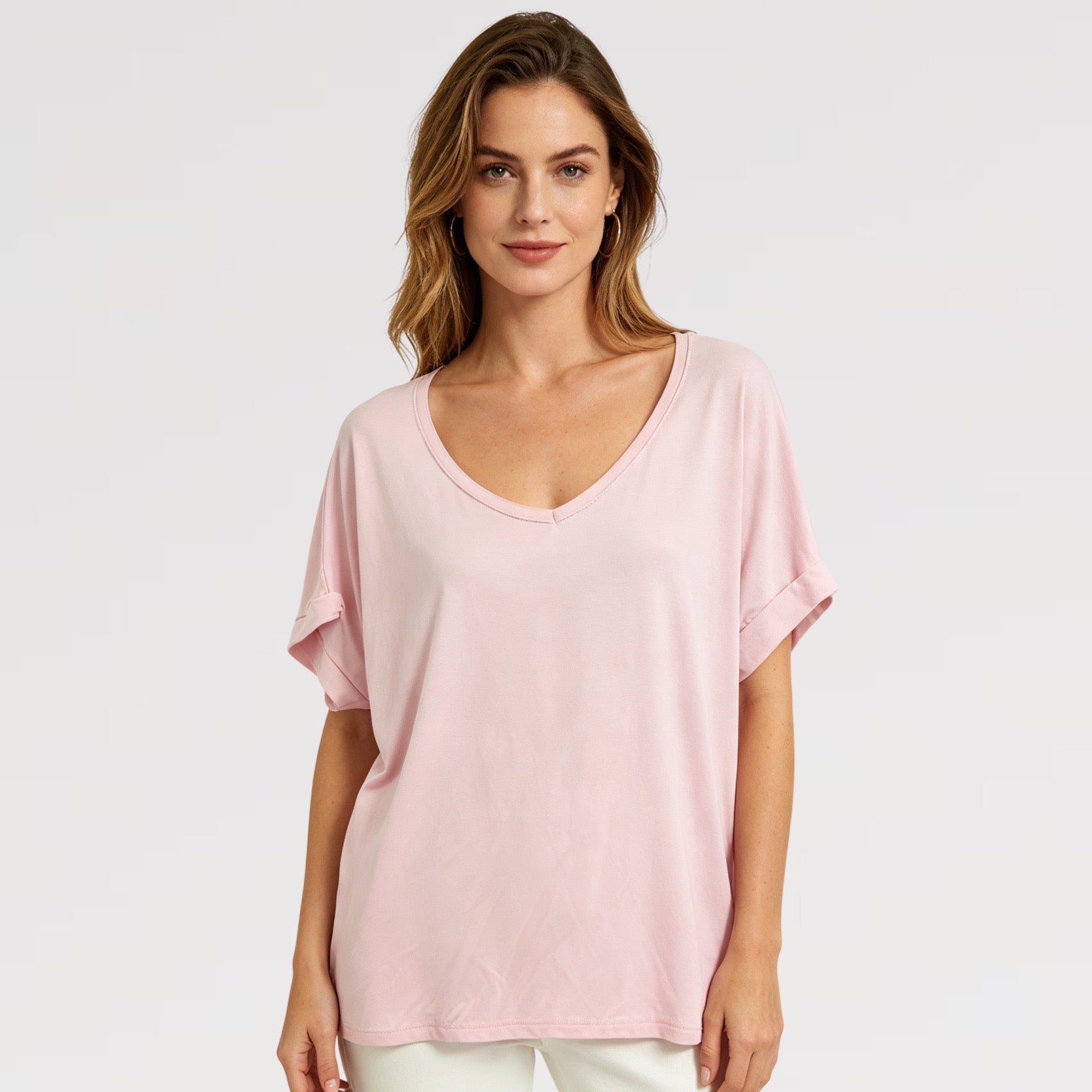 【Lady First】Maglie viscosa donna taglia unica solo 7,99€
