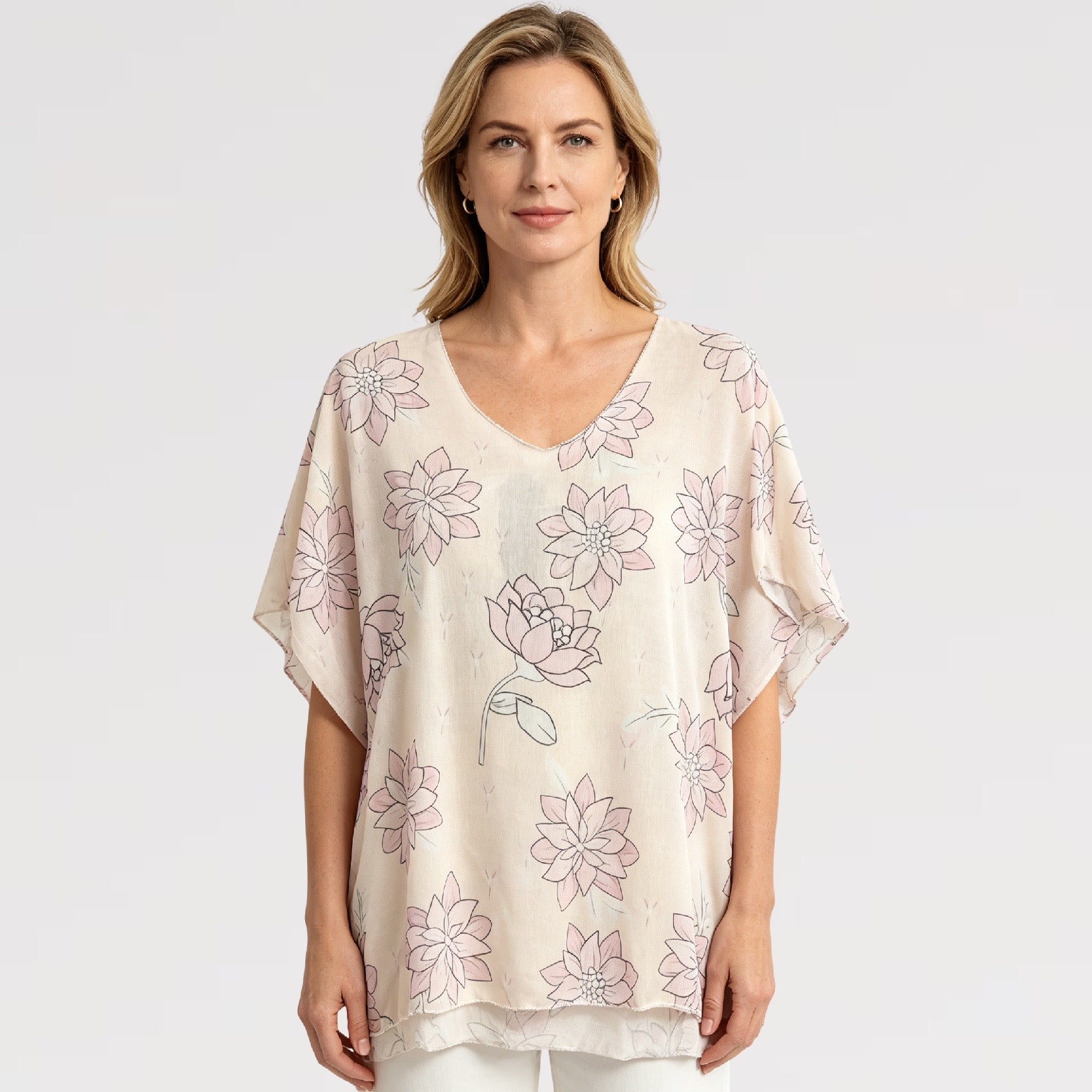 【Lady First】Maglie viscosa donna taglia unica solo 7,99€
