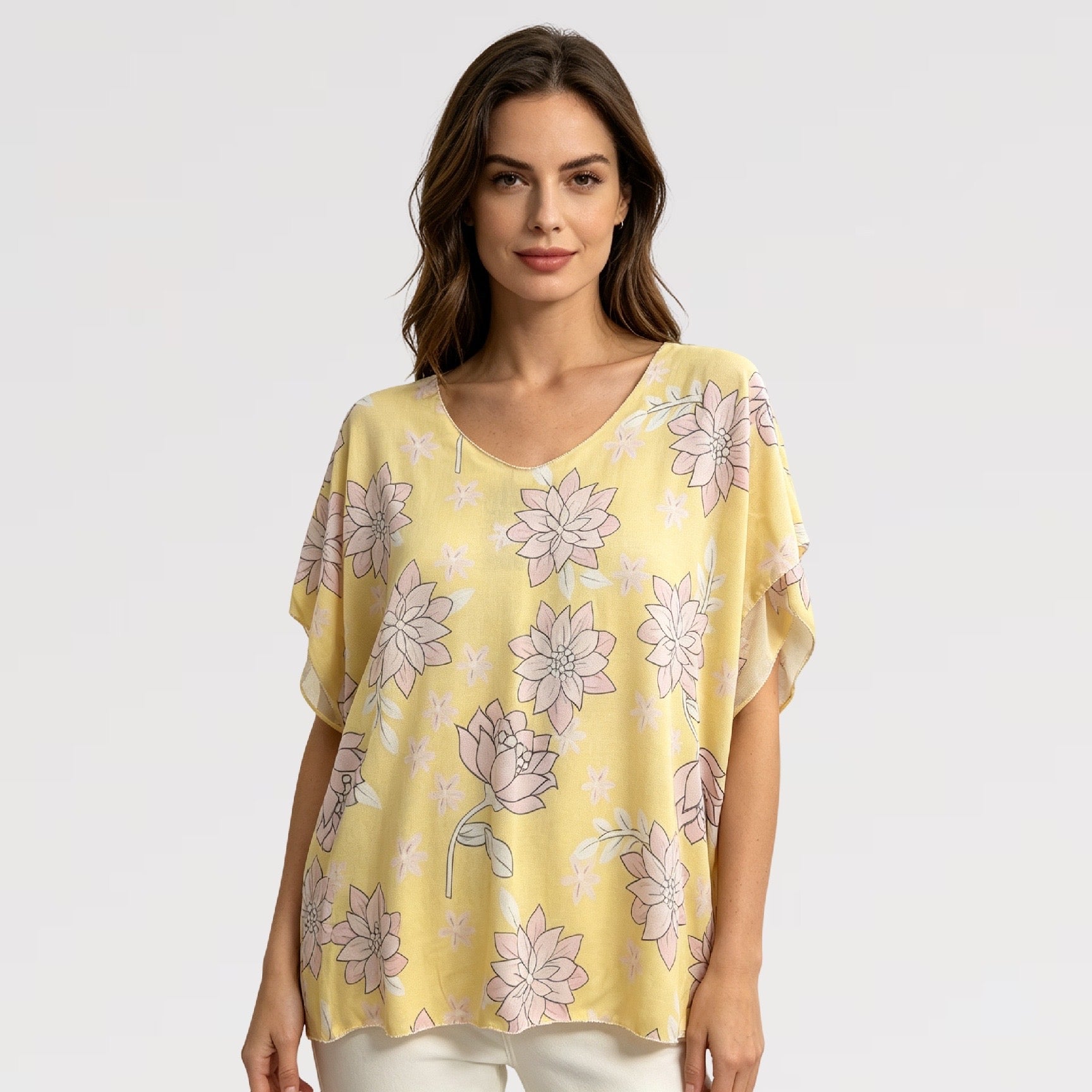 【Lady First】Maglie viscosa donna taglia unica solo 7,99€