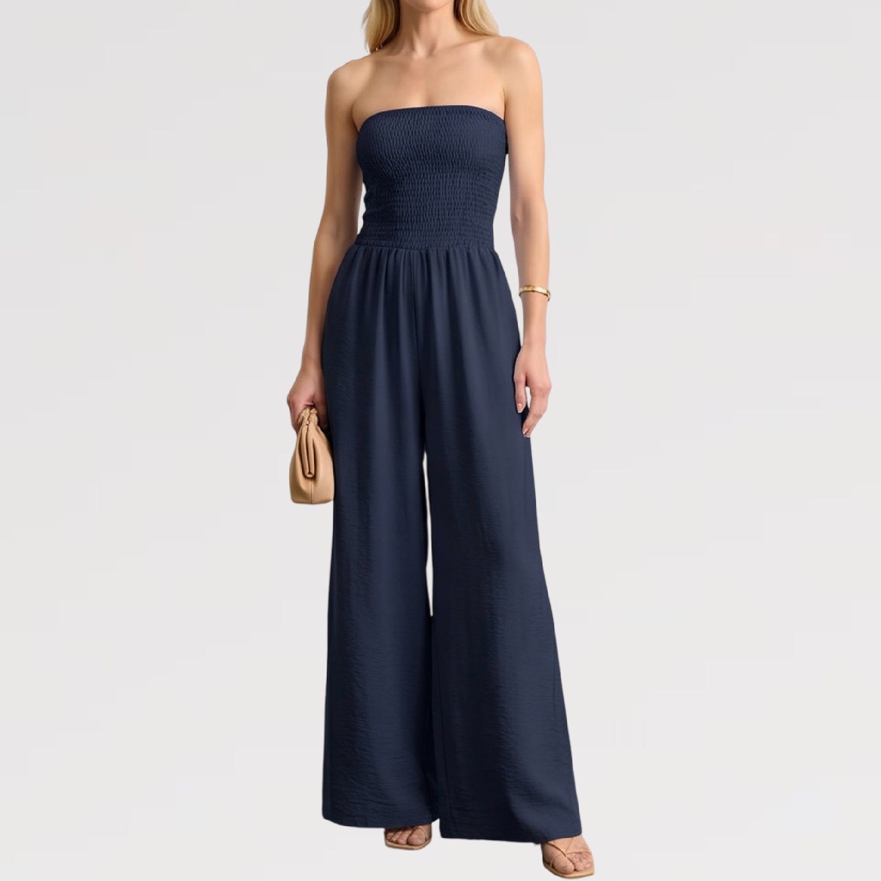 【Lady First】Tuta SOLEA Bandeau Viscosa Made in Italy Linea Soft