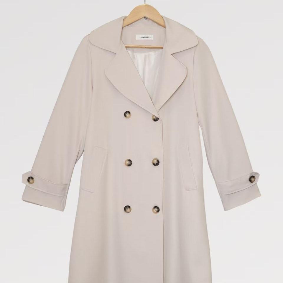 Trench Coat Elegance - Made in Italy - Eleganza Italiana con Stile Distintivo e Design Affascinante Sette Colori Eleganti Cuffia