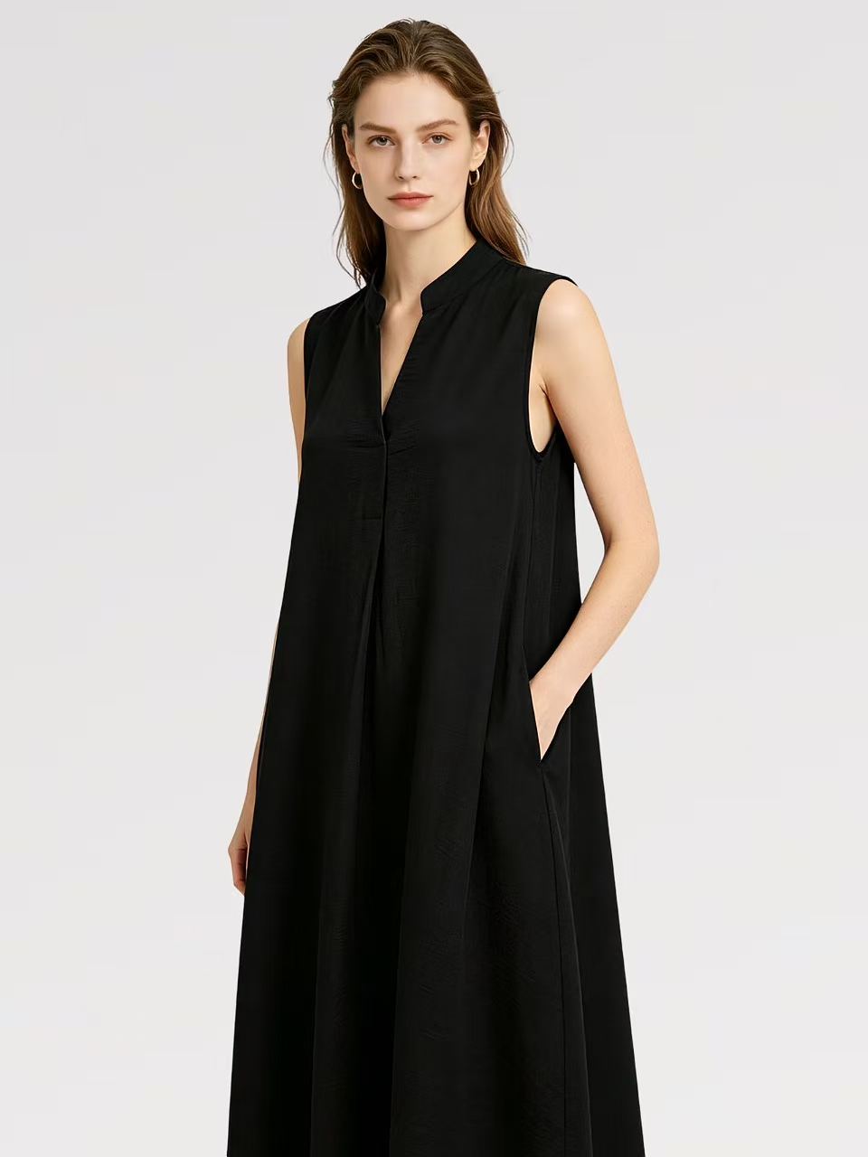 Abito Maxi Dress Fluido - Made in Italy