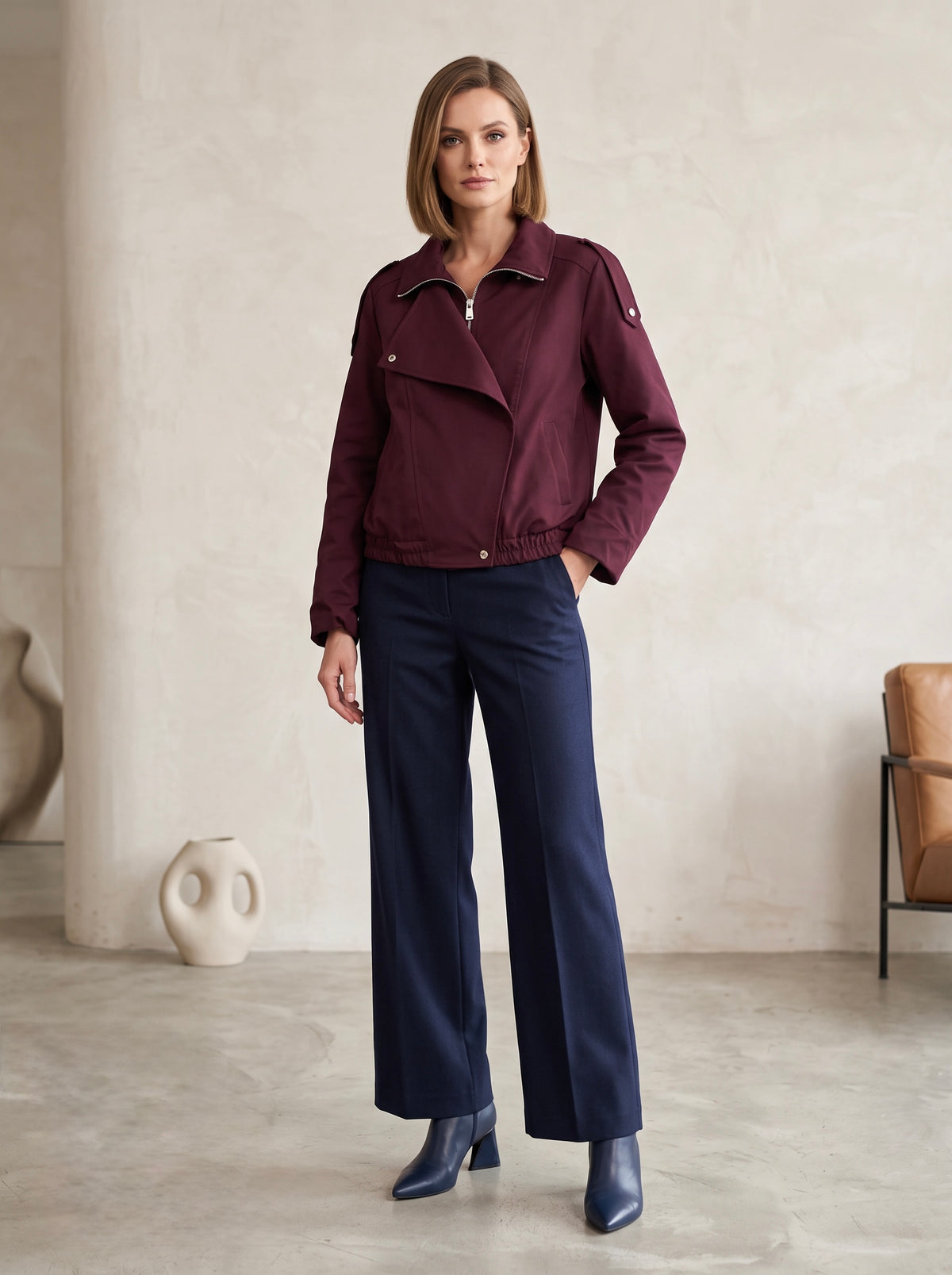 【Lady First】Giacca Aurora oversize Made in Italy