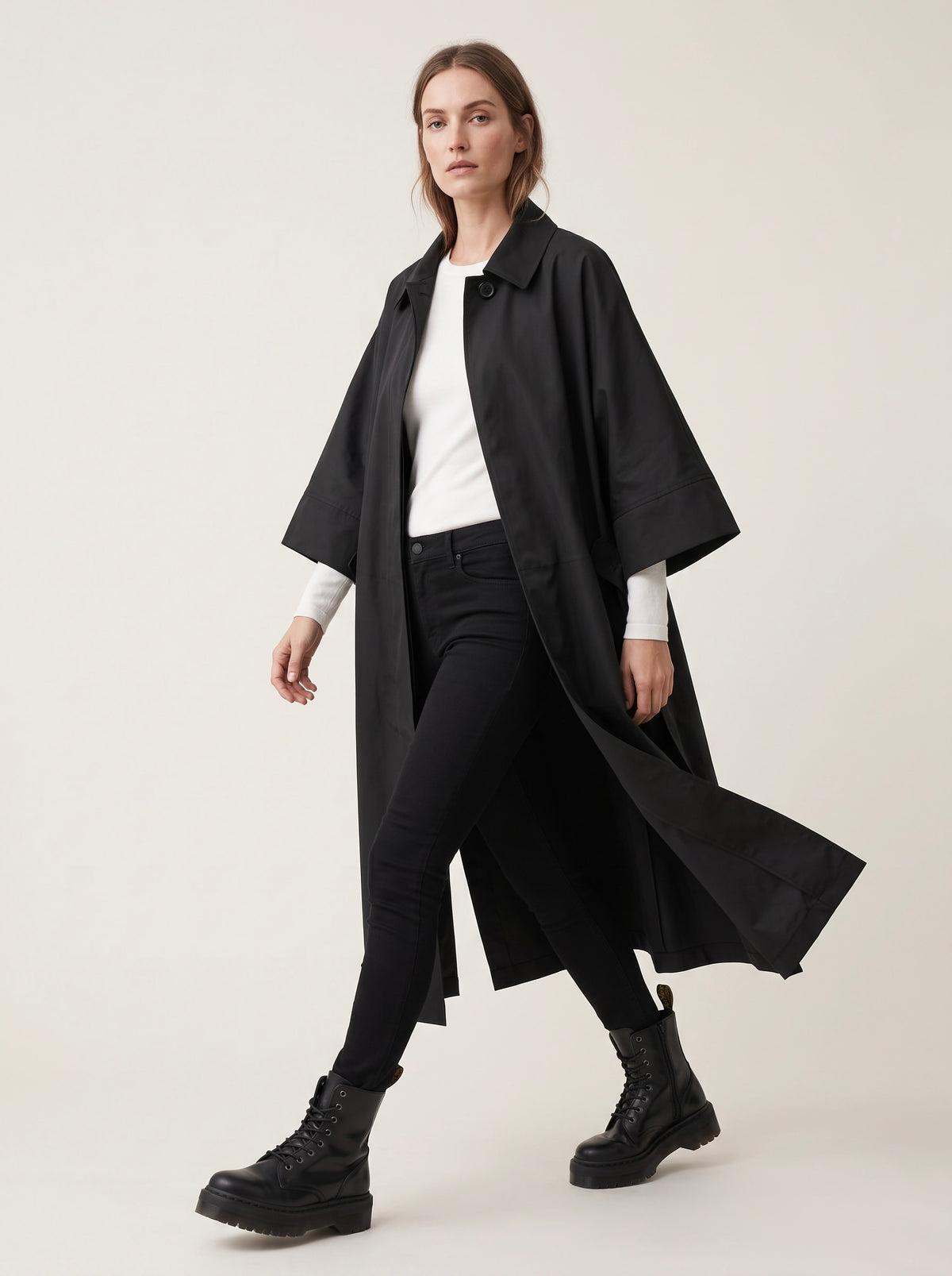 【Lady First】STELLA  Cappotto Trench Oversize