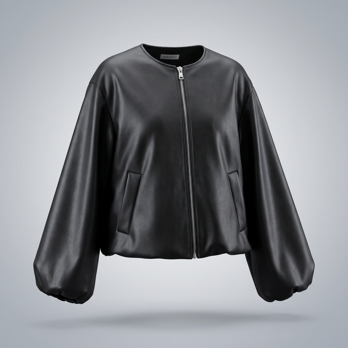【Lady First】Giacca ecopelle Greta – Made in Italy