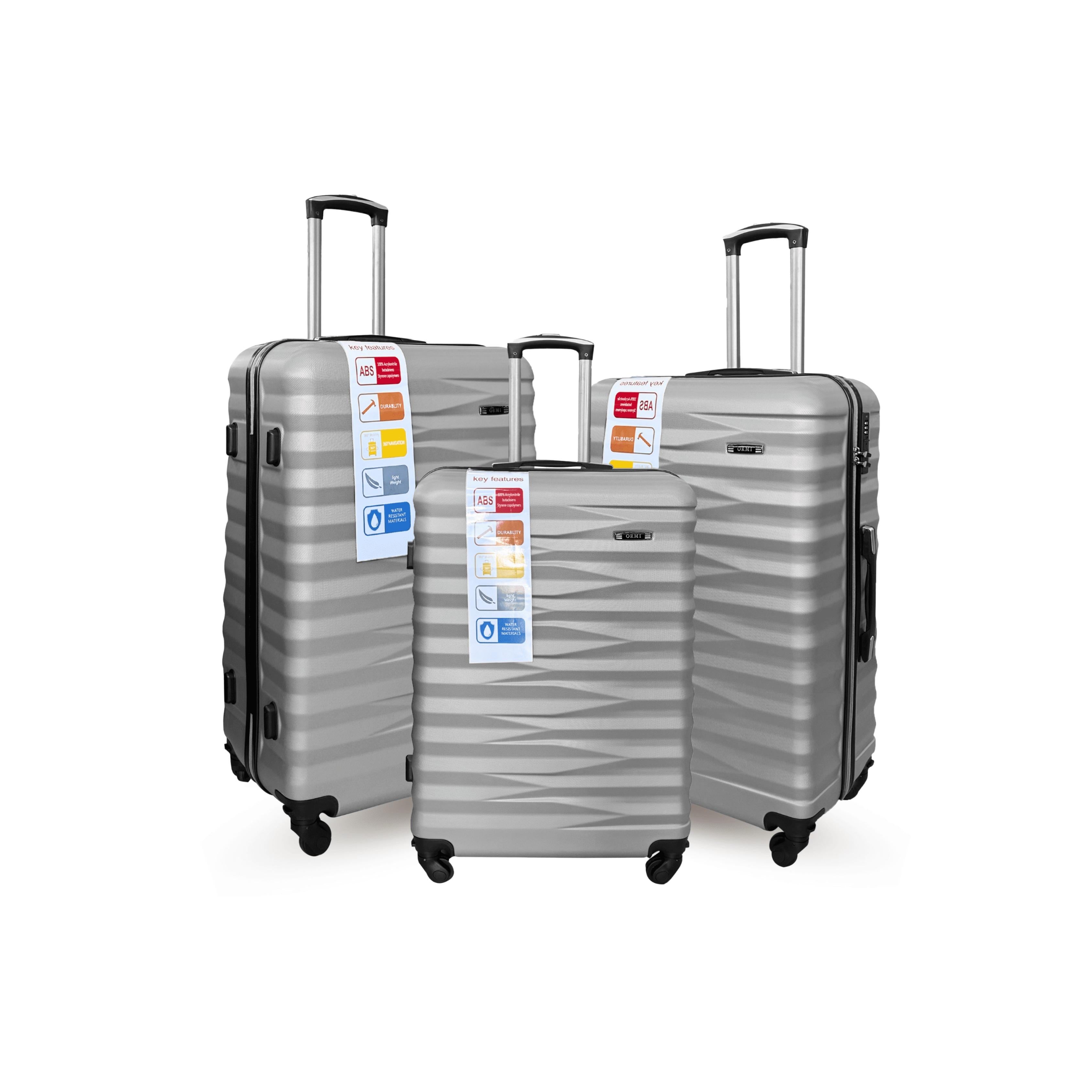 Set 3 Valigie ORMI WaveStyle (3 Pezzi) – S/M/L