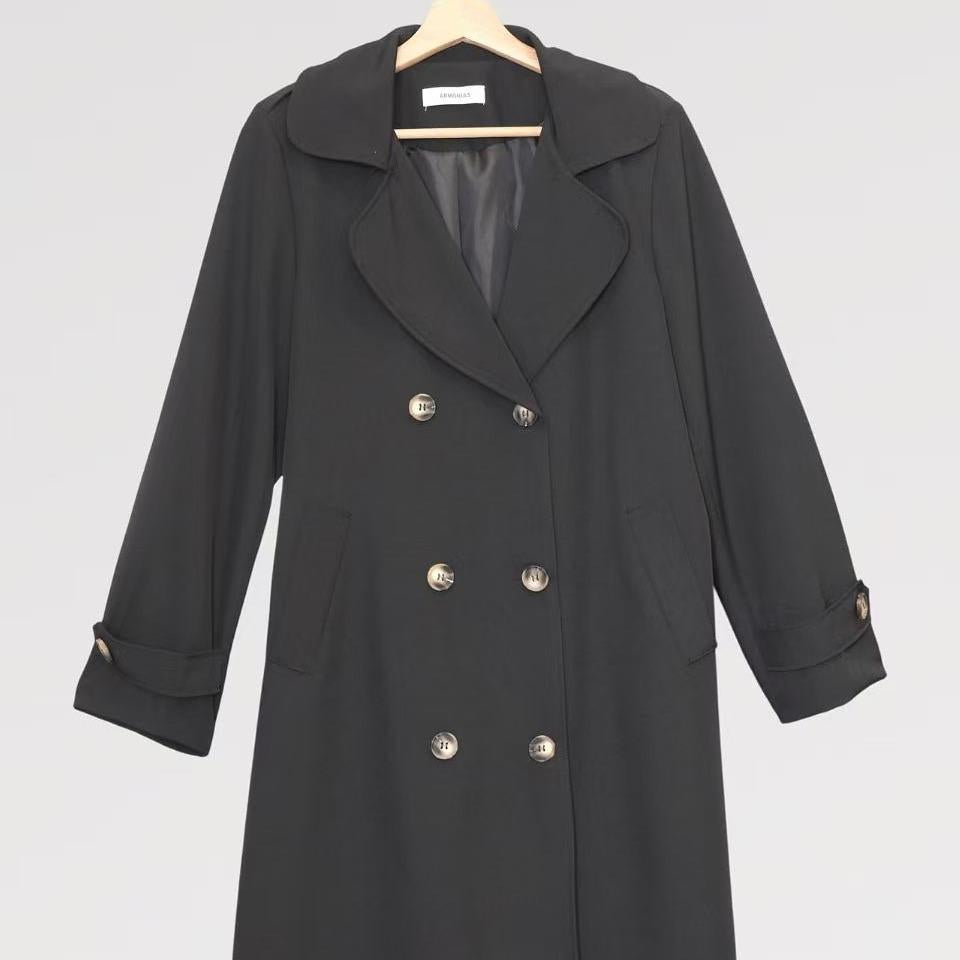 Trench Coat Elegance - Made in Italy - Eleganza Italiana con Stile Distintivo e Design Affascinante Sette Colori Eleganti Cuffia
