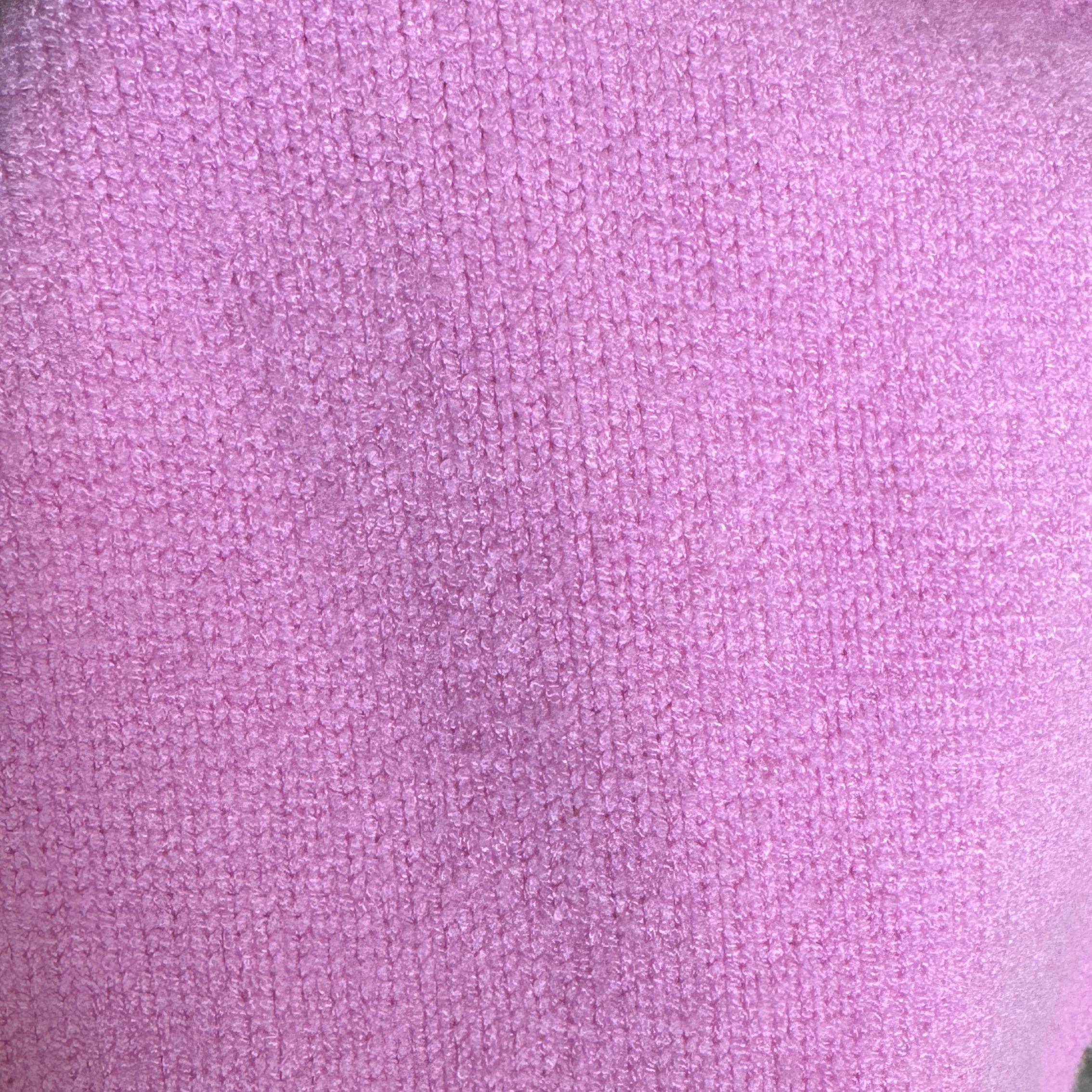 Cardigan Viscosa con Bottoni Gioiello in Colore Lilla - Made in Italy, Linea Ampia, Chiusura Elegante, Perfetto per Occasioni Casual e Eleganti