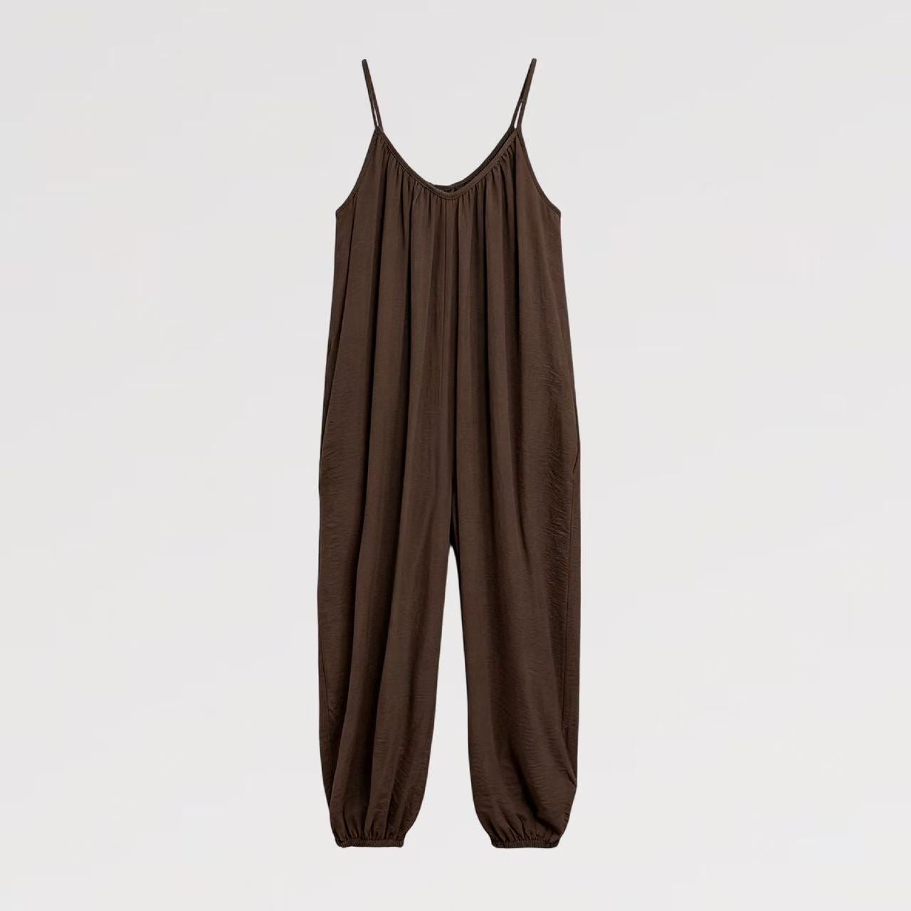 Tuta Boho Breeze – Jumpsuit Morbida - viscosa - Made in Italy
