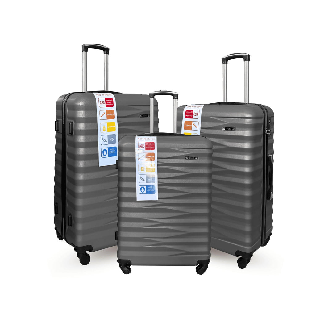 Set 3 Valigie ORMI WaveStyle (3 Pezzi) – S/M/L