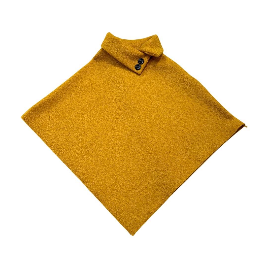 Poncho Eleganza Toscana Avvolgente e Raffinato in Italia con Materiali di Alta Qualità Taglia Unica 98 cm x 85 cm Morbido Caldo e Leggero