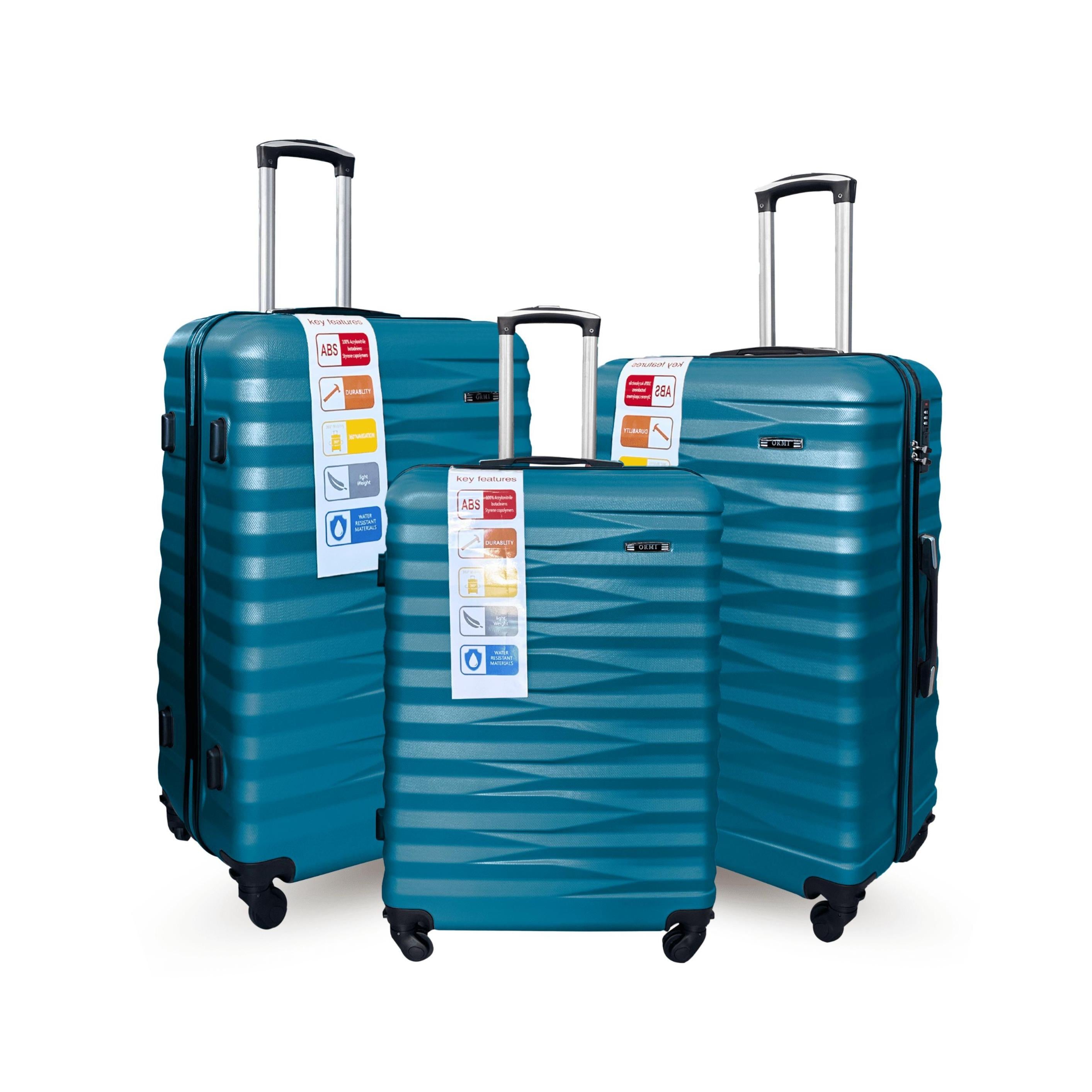 Set 3 Valigie ORMI WaveStyle (3 Pezzi) – S/M/L
