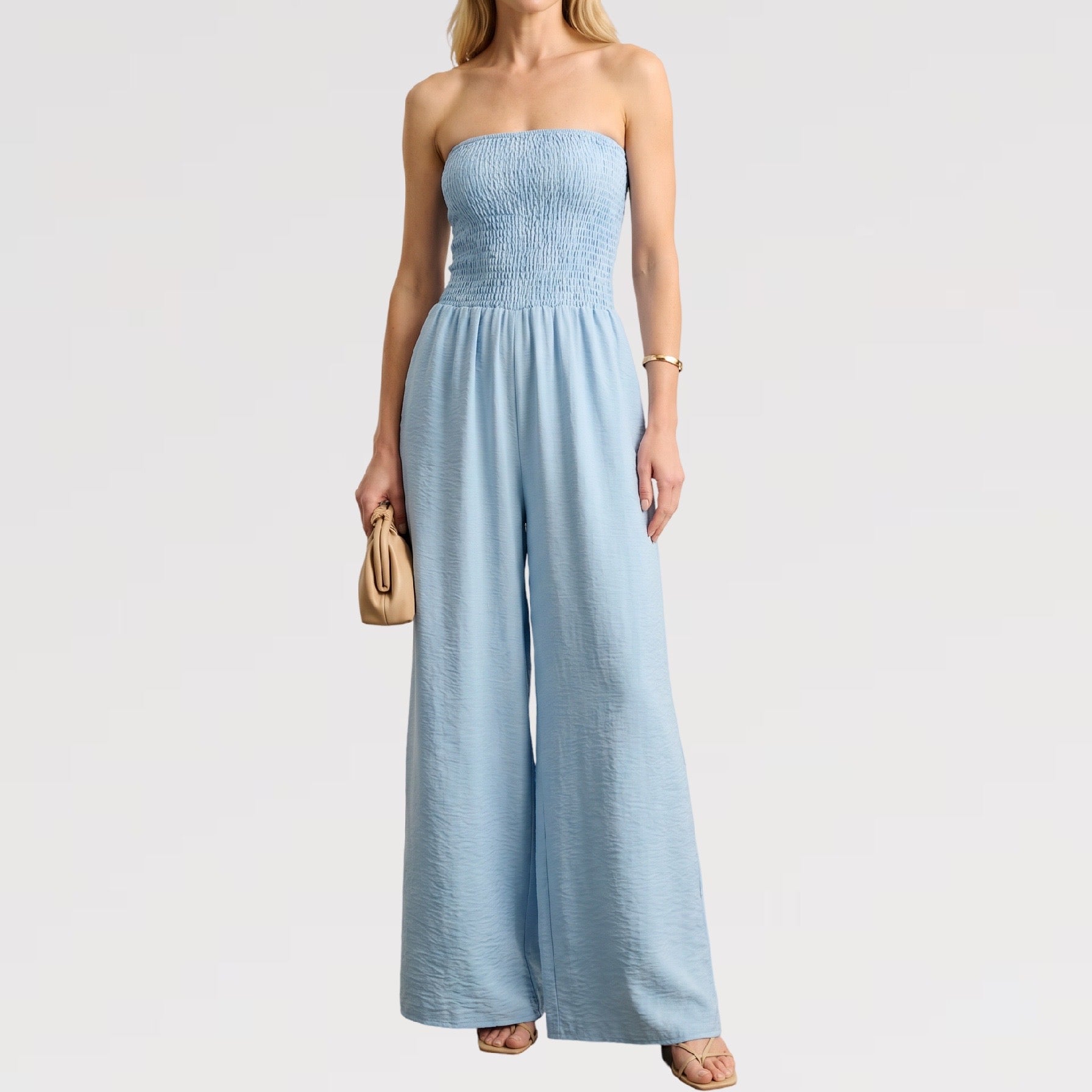【Lady First】Tuta SOLEA Bandeau Viscosa Made in Italy Linea Soft