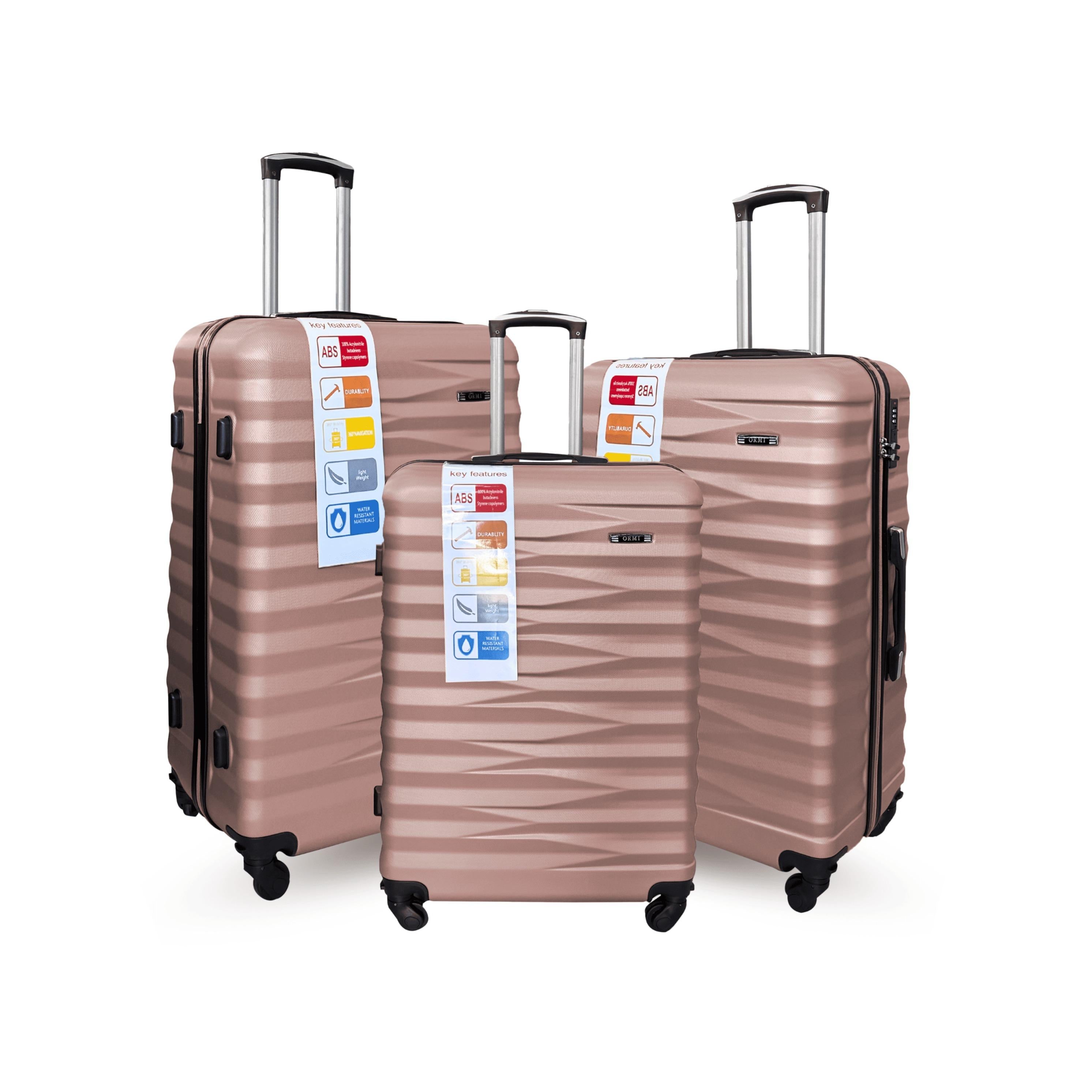 Set 3 Valigie ORMI WaveStyle (3 Pezzi) – S/M/L
