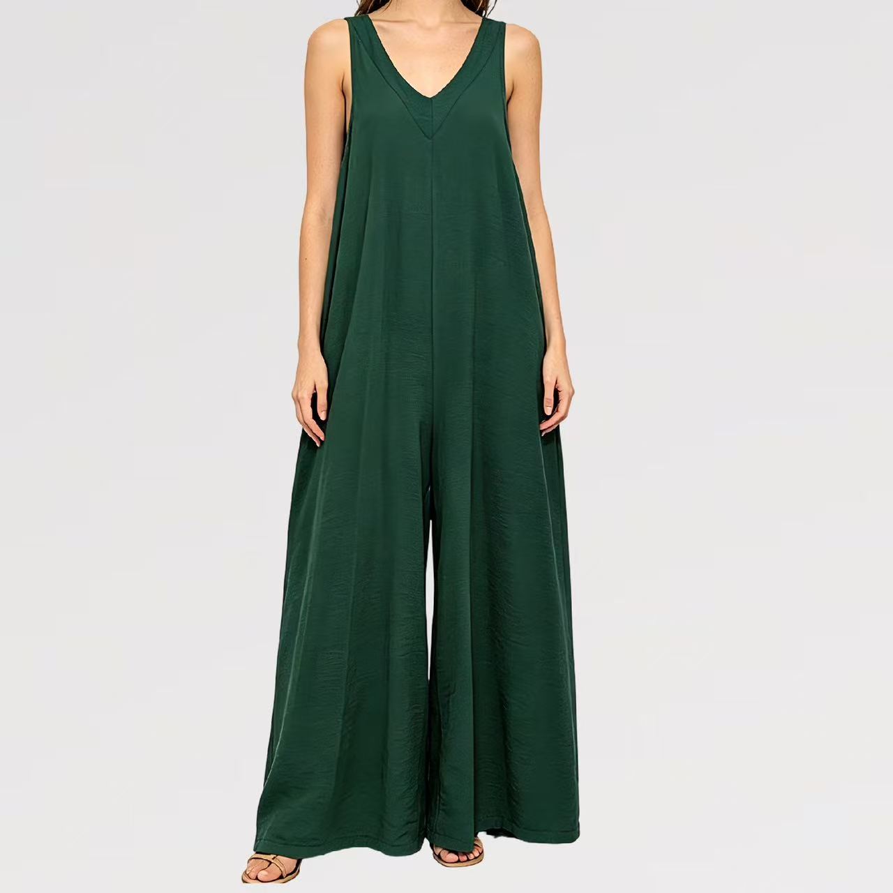 Tuta Infinity Flow – Jumpsuit Palazzo Viscosa - Made in Italy