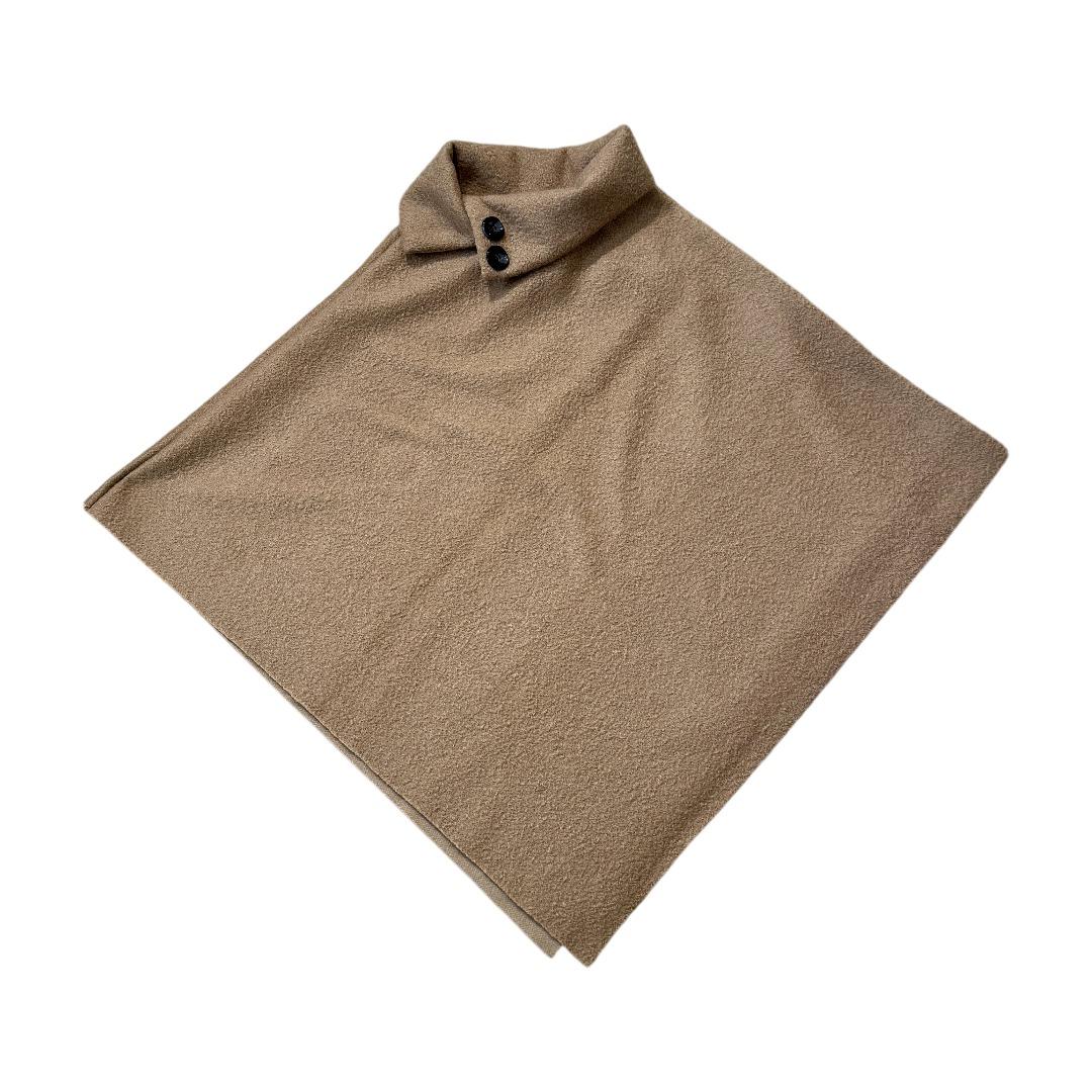 Poncho Eleganza Toscana Avvolgente e Raffinato in Italia con Materiali di Alta Qualità Taglia Unica 98 cm x 85 cm Morbido Caldo e Leggero