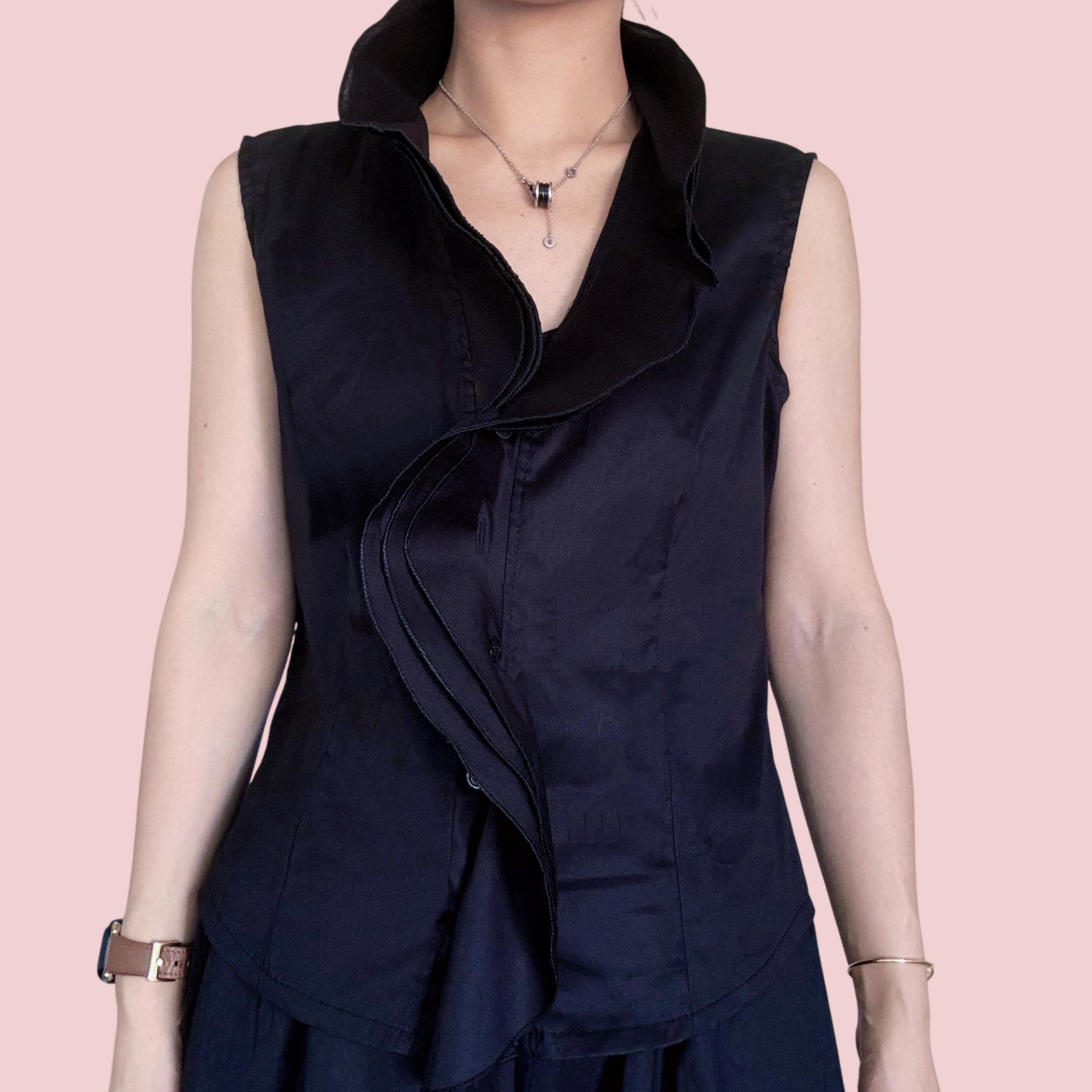 Completo in cotone "Onde chic" - Coordinato set 2 pezzi - Made in Italy
