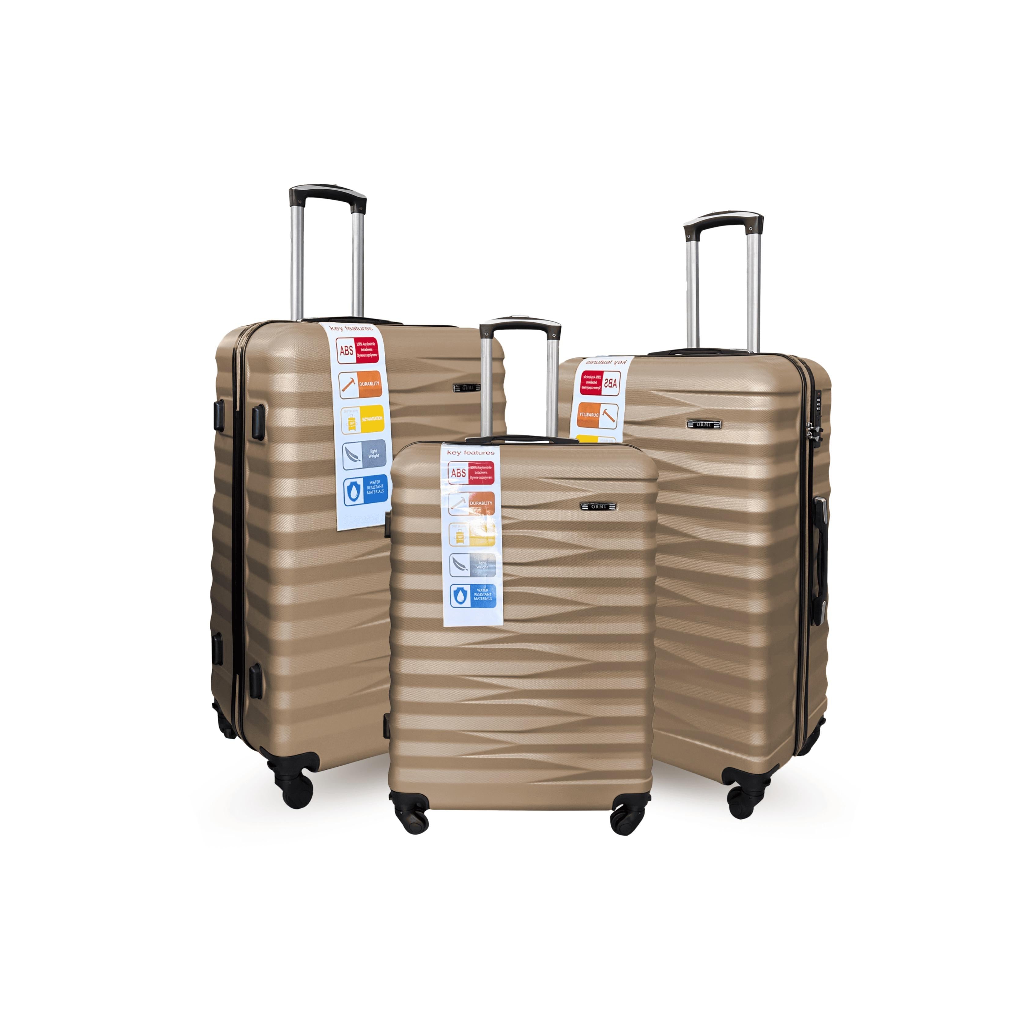 Set 3 Valigie ORMI WaveStyle (3 Pezzi) – S/M/L