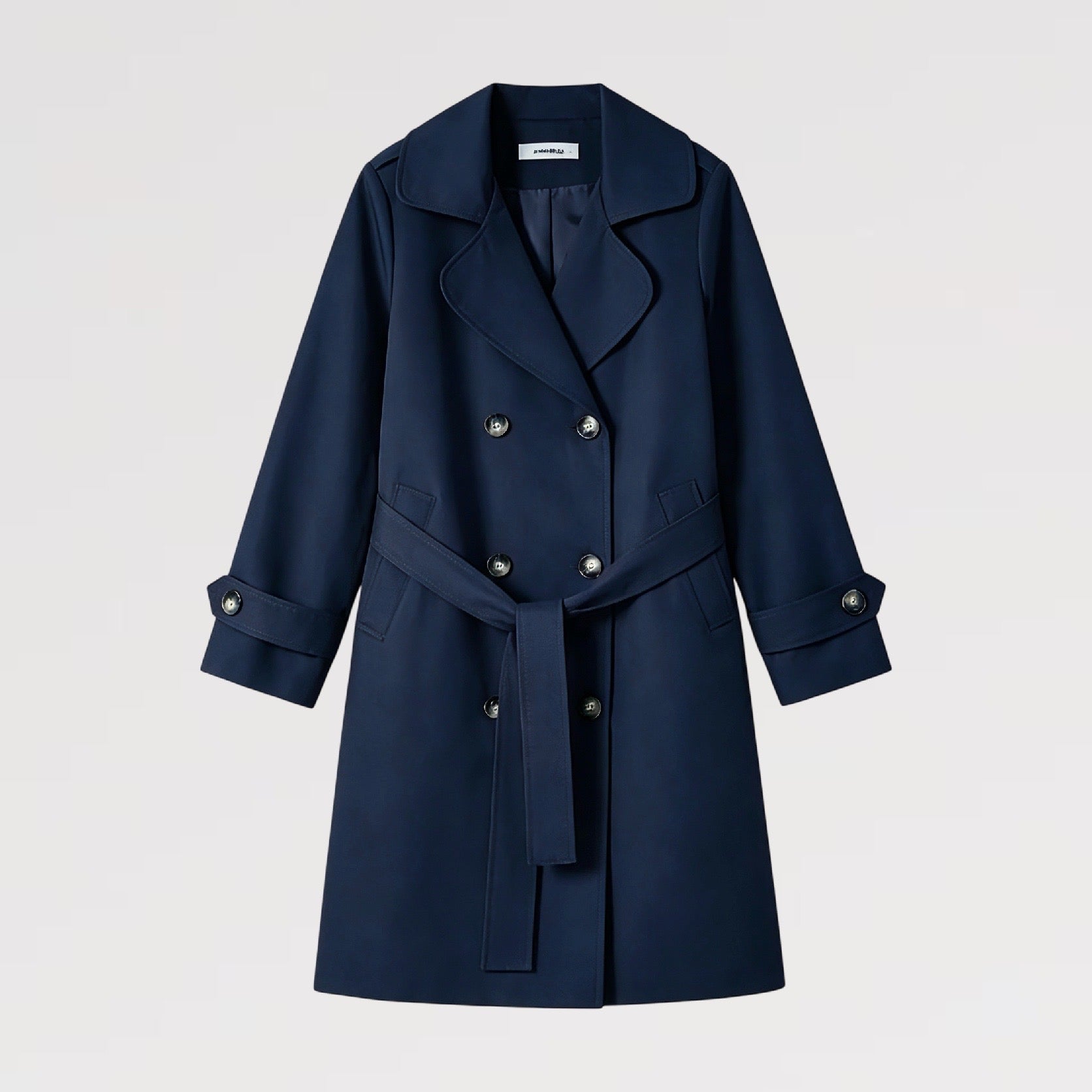 【Lady First】Trench Coat Elegance - Made in Italy - Eleganza Italiana con Stile Distintivo e Design Affascinante Sette Colori Eleganti Cuffia