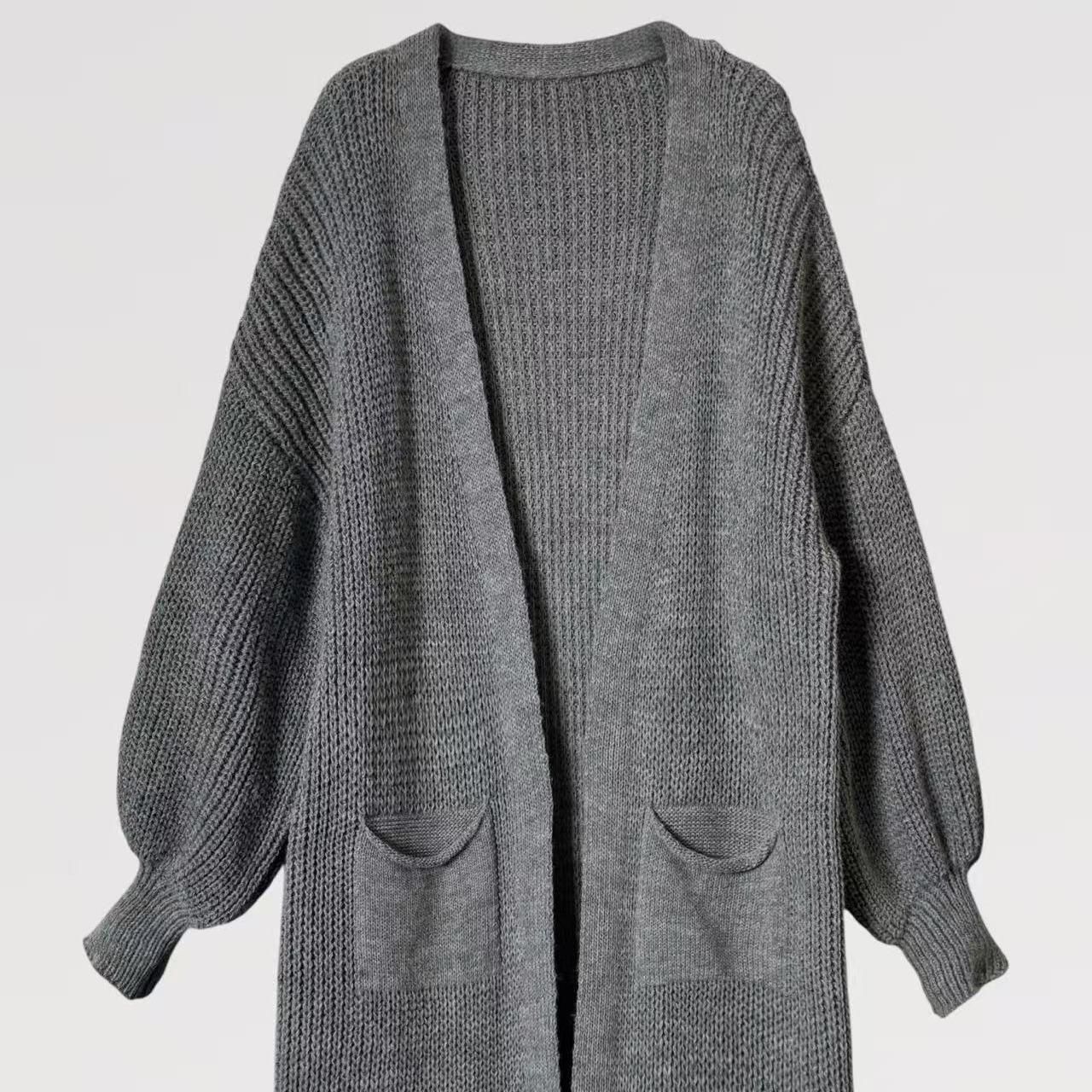 Maxi Cardigan Comfort Soft Style  – Made in Italy