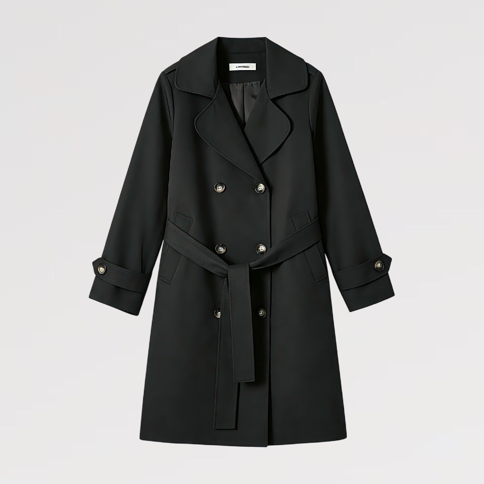 【Lady First】Trench Coat Elegance - Made in Italy - Eleganza Italiana con Stile Distintivo e Design Affascinante Sette Colori Eleganti Cuffia