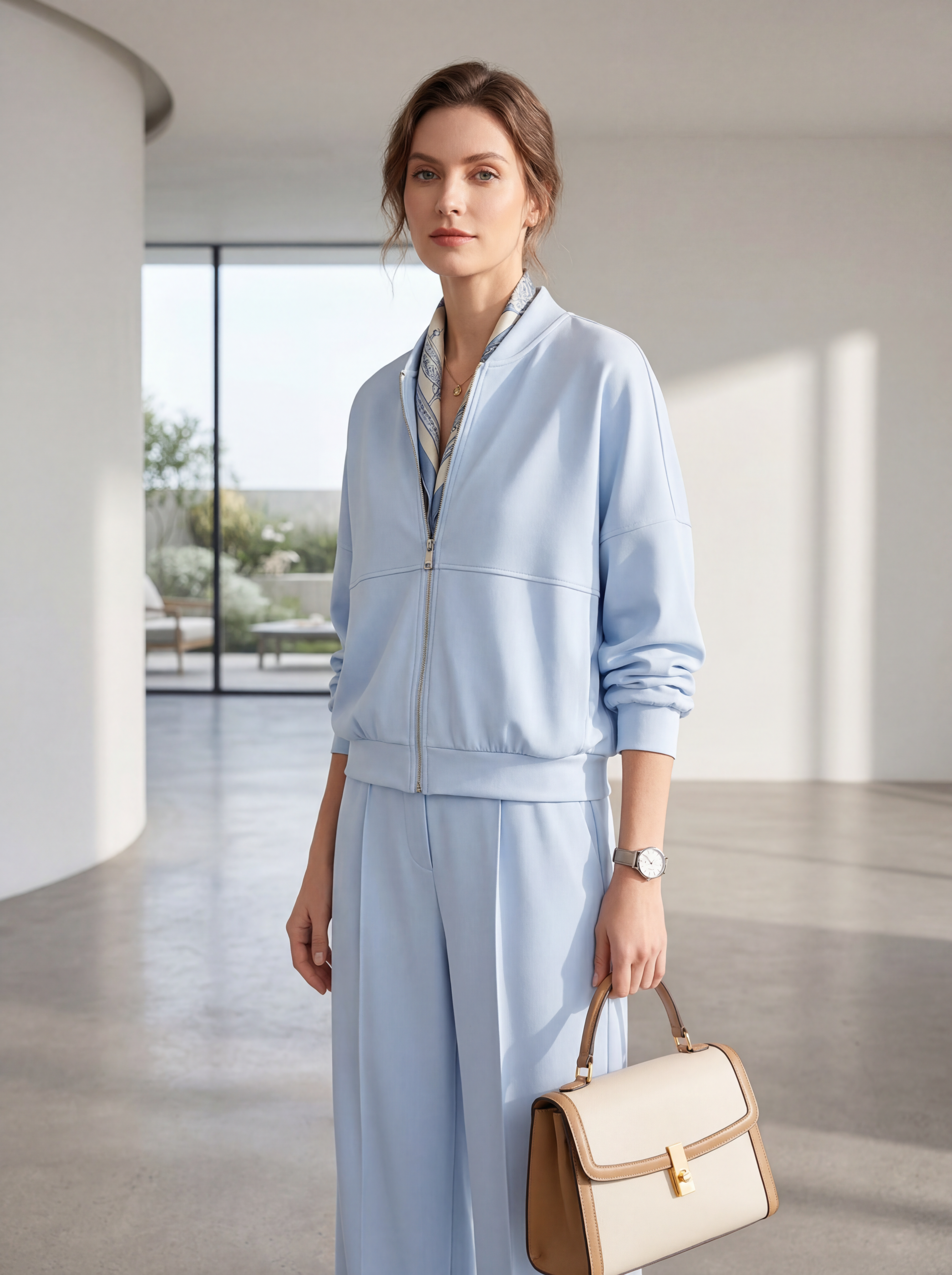 Completo Comfort Sporty & Wide Pants - Made in Italy