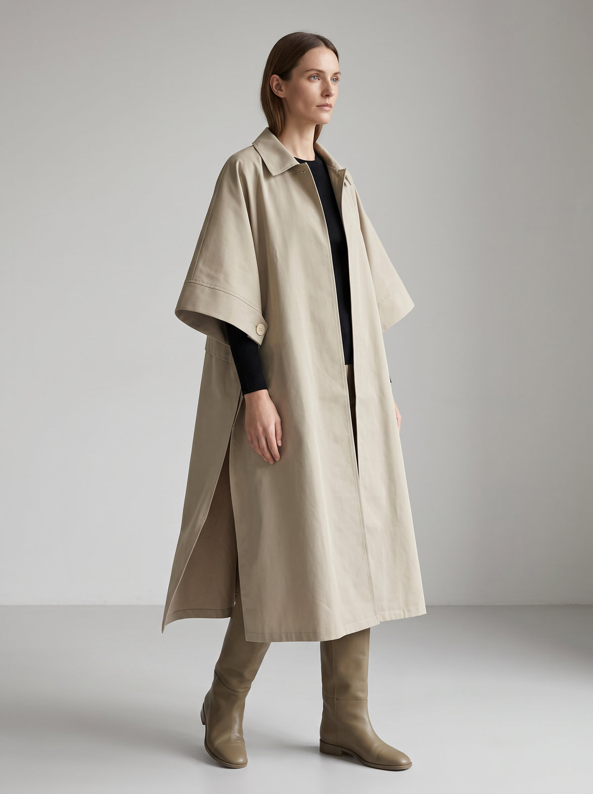 【Lady First】STELLA  Cappotto Trench Oversize