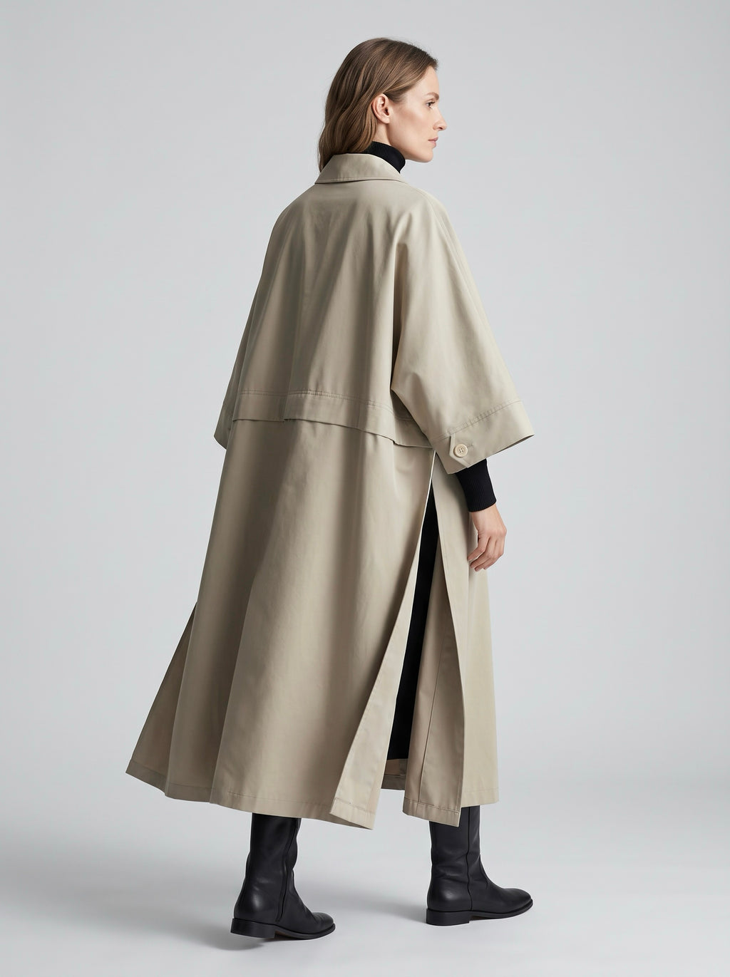 【Lady First】STELLA  Cappotto Trench Oversize