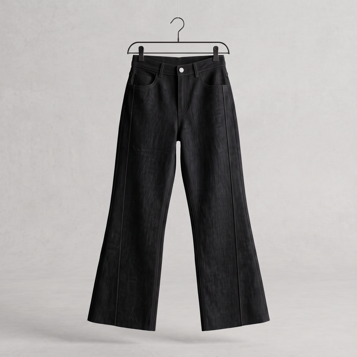 【Lady First】Jeans Angela a zampa vita alta