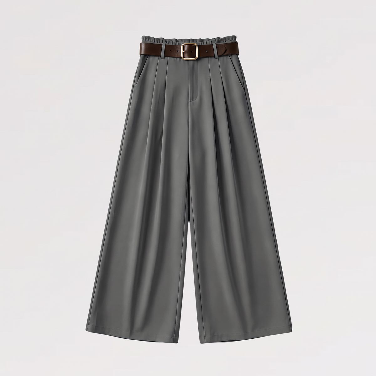 【Lady First】Pantalone ELLA Palazzo con Cintura in Vita - Made in Italy