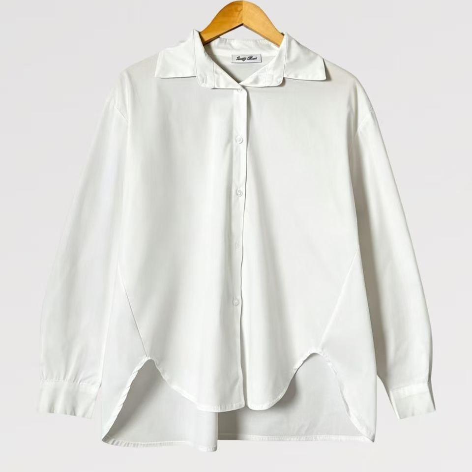 Camicia Over Basic in Cotone - Made in Italy