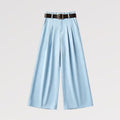 Pantalone Palazzo con Cintura in Vita - Made in Italy