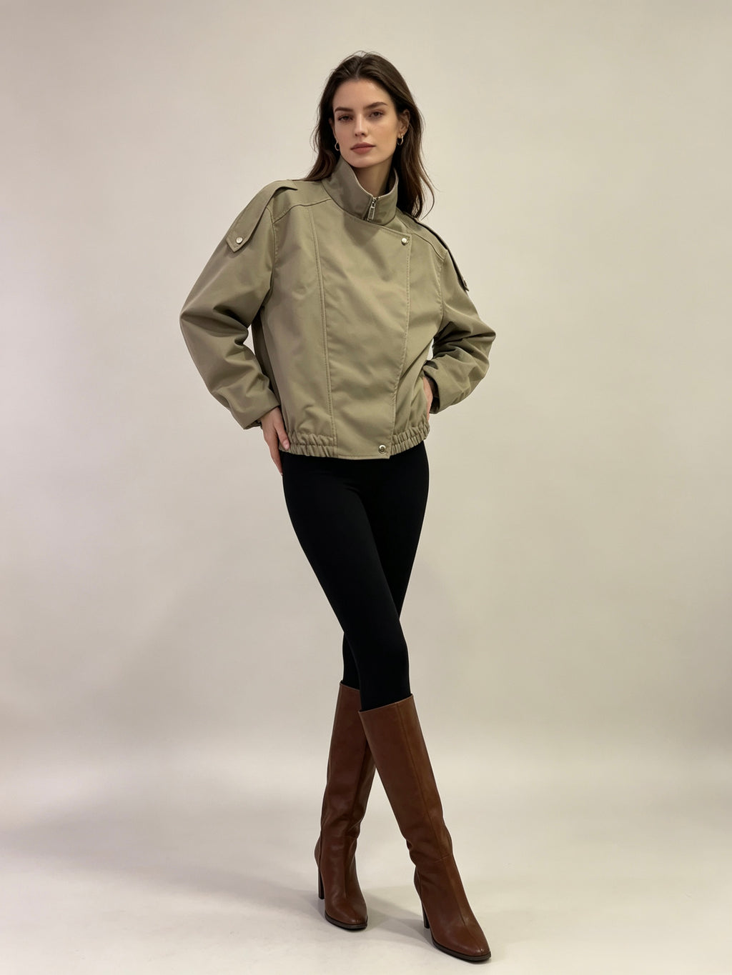 【Lady First】Giacca Aurora oversize Made in Italy