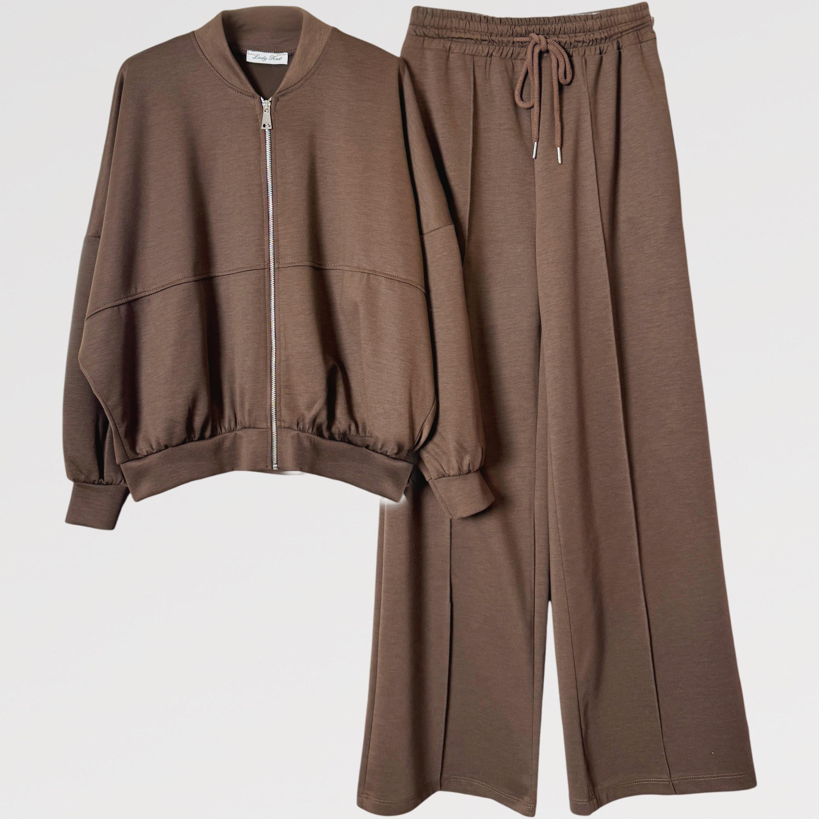Completo Comfort Sporty & Wide Pants - Made in Italy