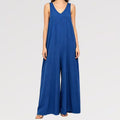 【Lady First】Tuta Infinity Flow – Jumpsuit Palazzo Viscosa - Made in Italy