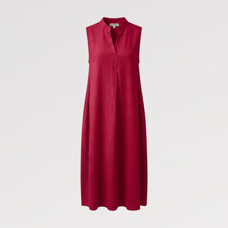 【Lady First】Abito LUNA Maxi Dress Fluido - Made in Italy