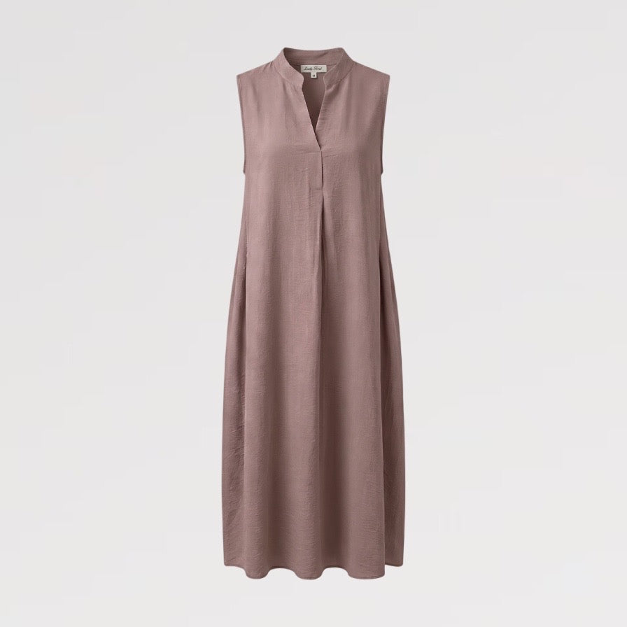 【Lady First】Abito LUNA Maxi Dress Fluido - Made in Italy