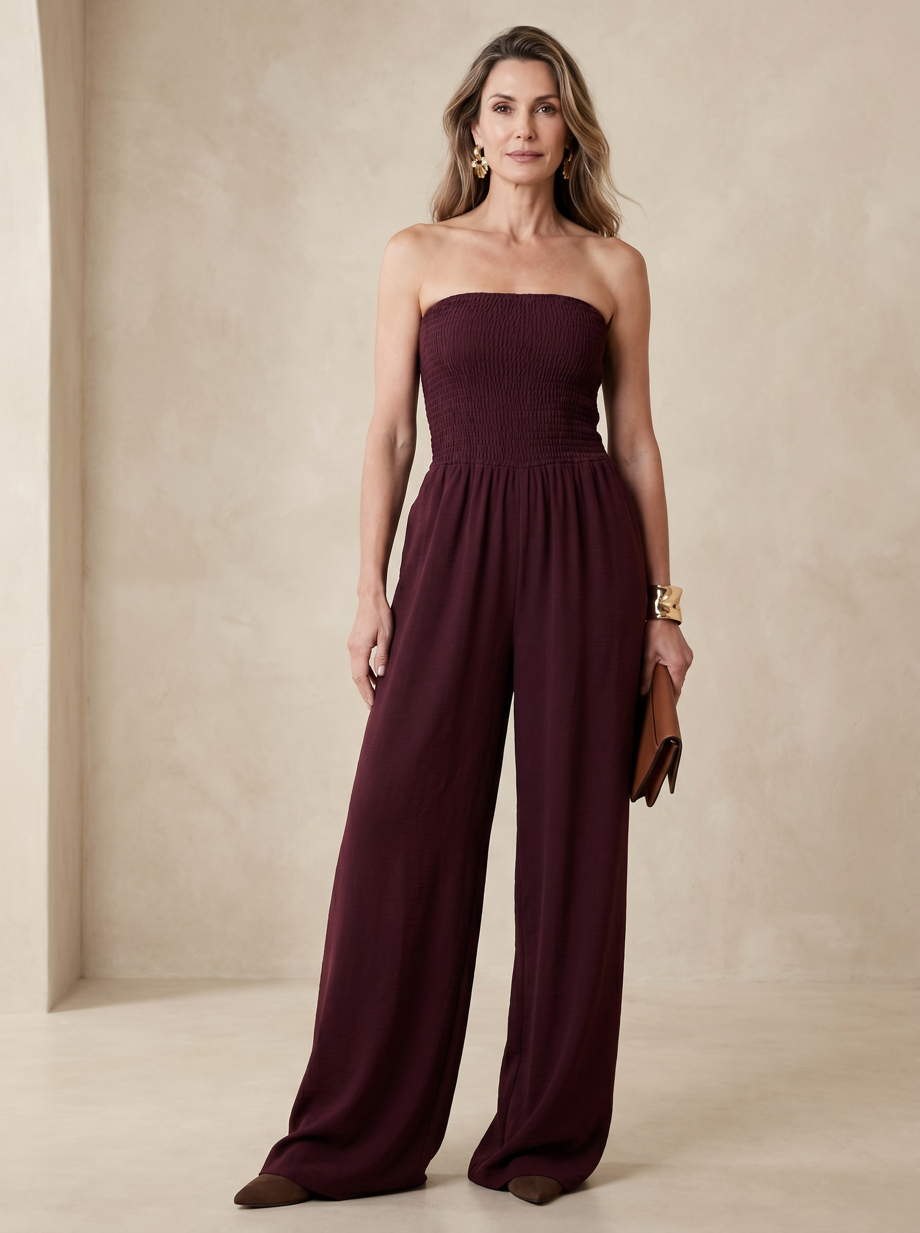 【Lady First】Tuta SOLEA Bandeau Viscosa Made in Italy Linea Soft