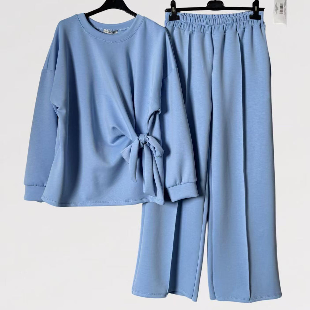 Completo Fiocco – Made in Italy Set Comfort Chic Viscosa Poliestere