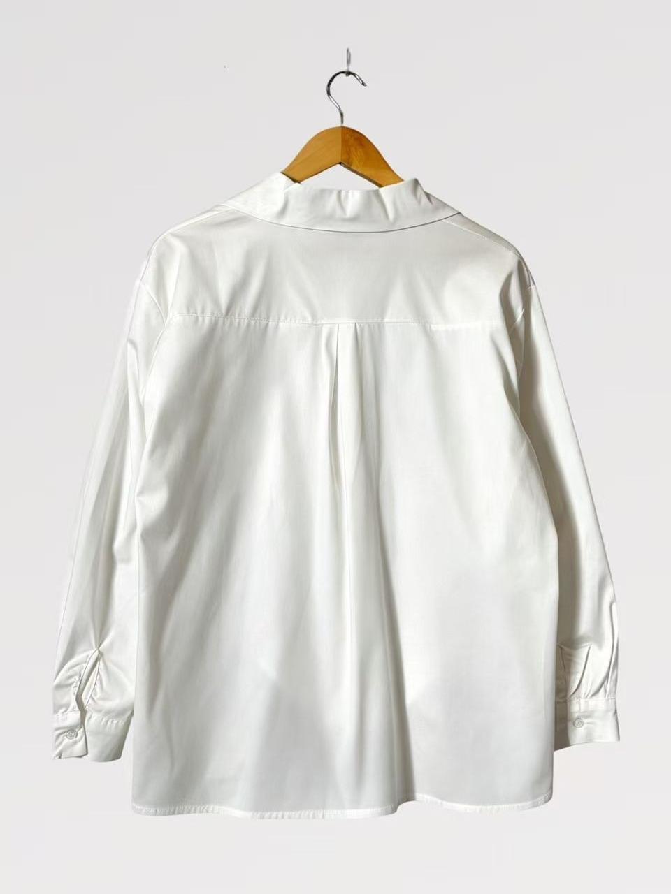 Camicia Over Basic in Cotone - Made in Italy