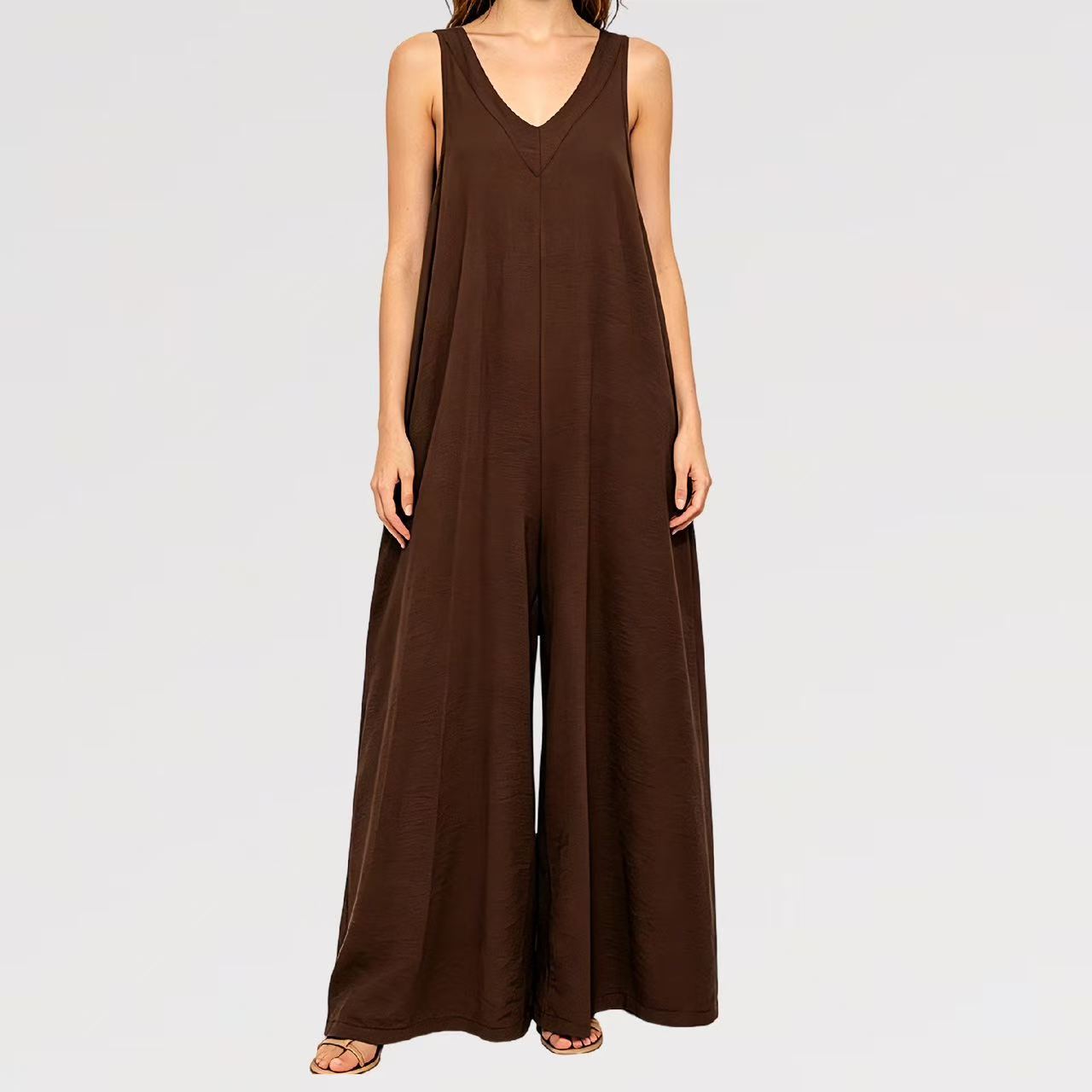Tuta Infinity Flow – Jumpsuit Palazzo Viscosa - Made in Italy