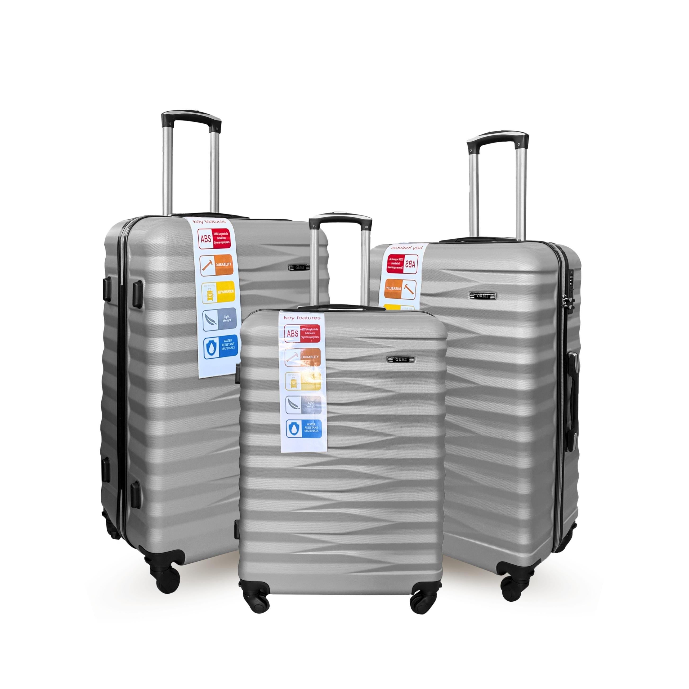Set 3 Valigie ORMI WaveStyle (3 Pezzi) – S/M/L